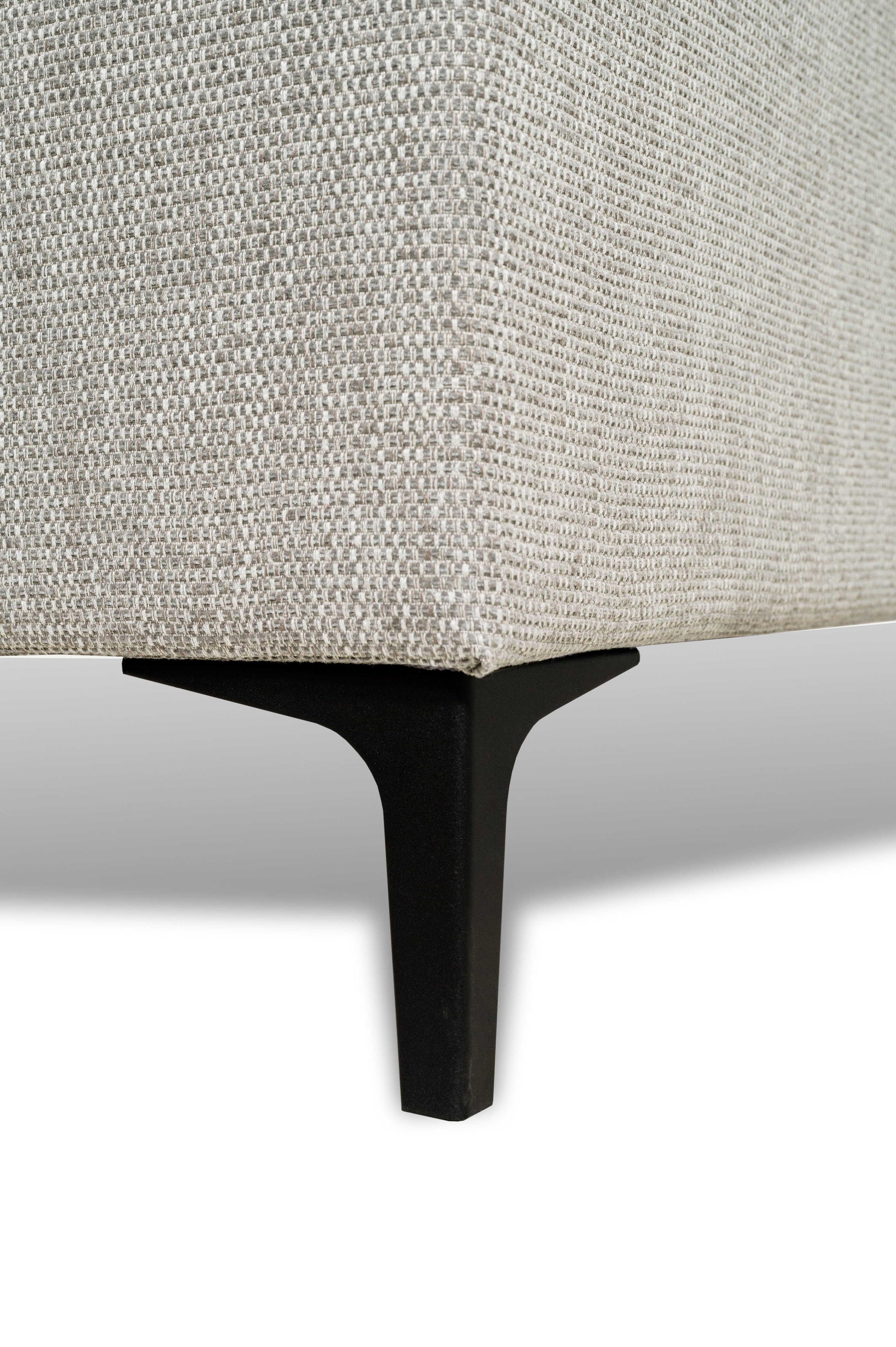 Places of Style Hoekbank Oland, structuur, platweefsel, luxe microvezel, bouclé