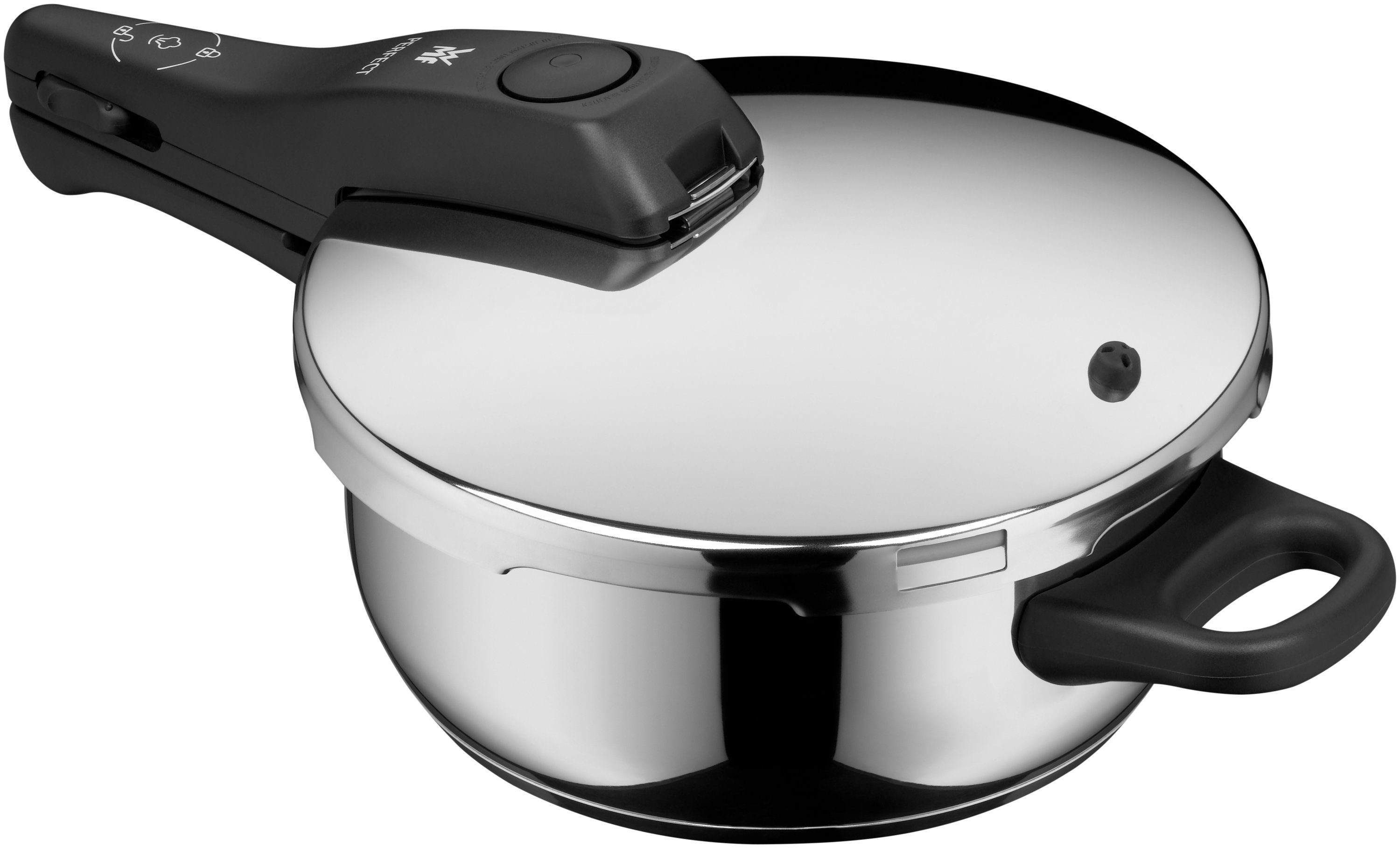 WMF Snelkookpan Perfect One Pot inductie 3l afneembare dekselgreep, groot kooksignaal, 2 kookstanden (1-delig)