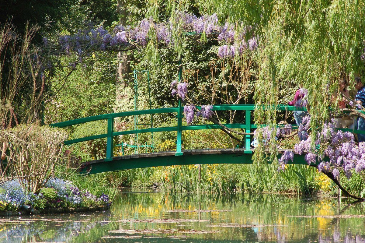 Papermoon Fotobehang Giverney - Monets Garten.