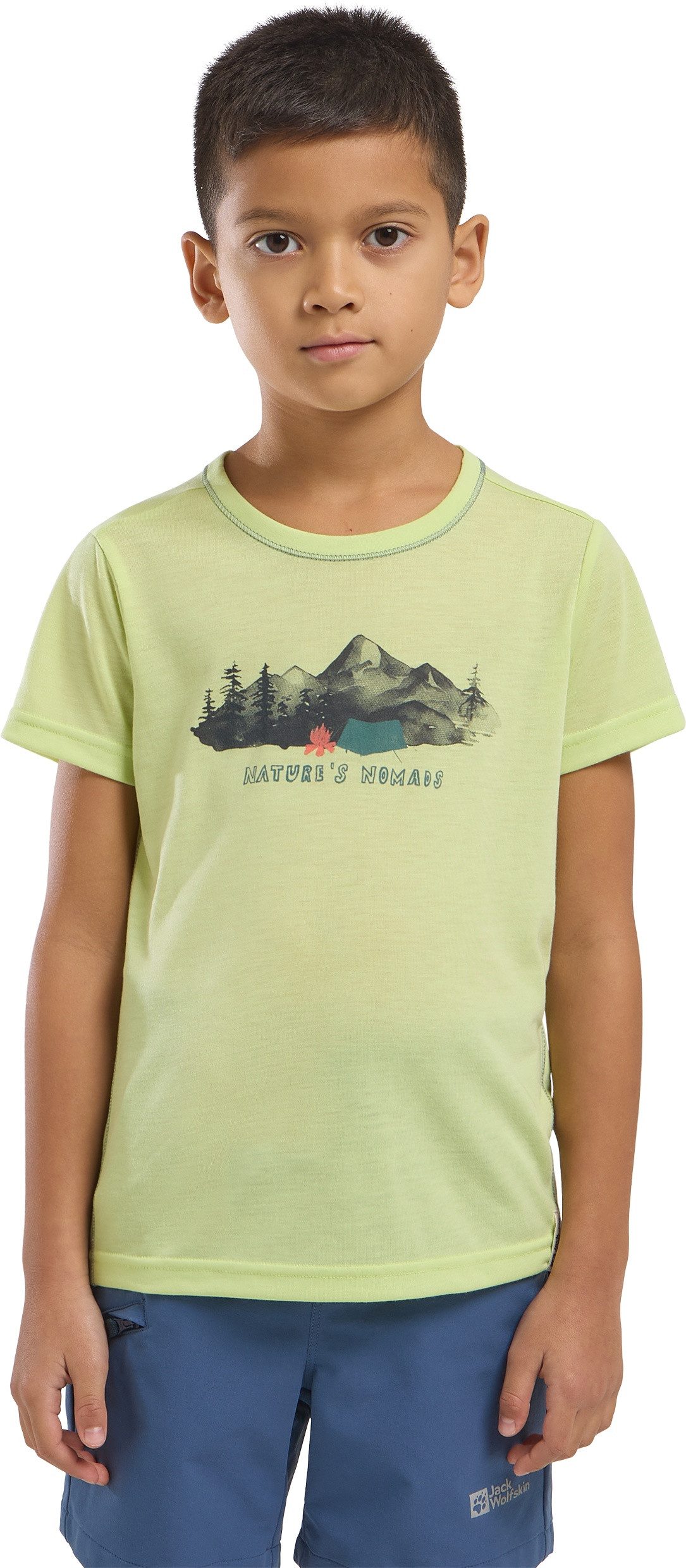 Jack Wolfskin T-shirt HIKING GRAPHIC T KIDS