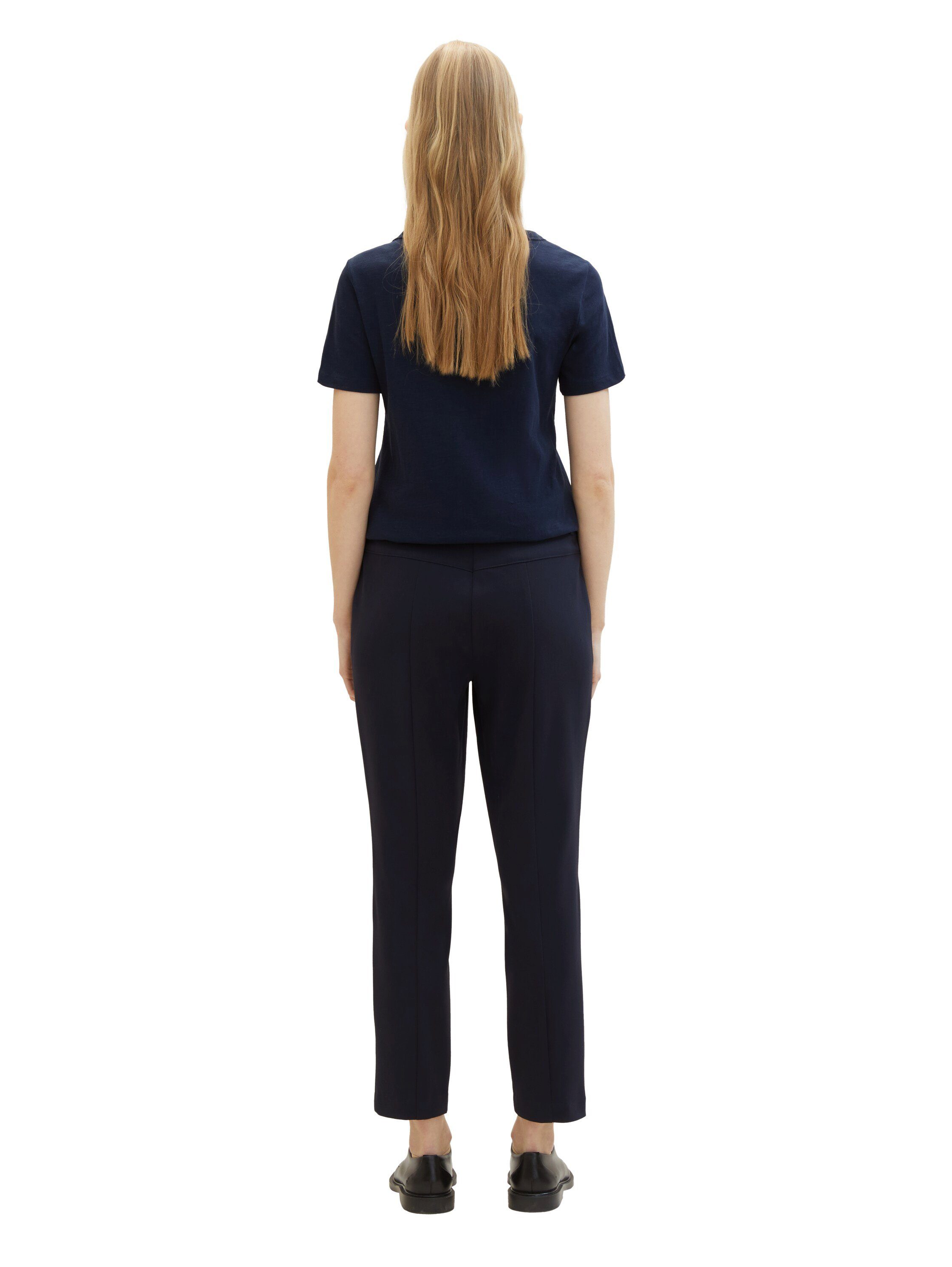 Tom Tailor Stoffen broek Mia met decoratieve naden