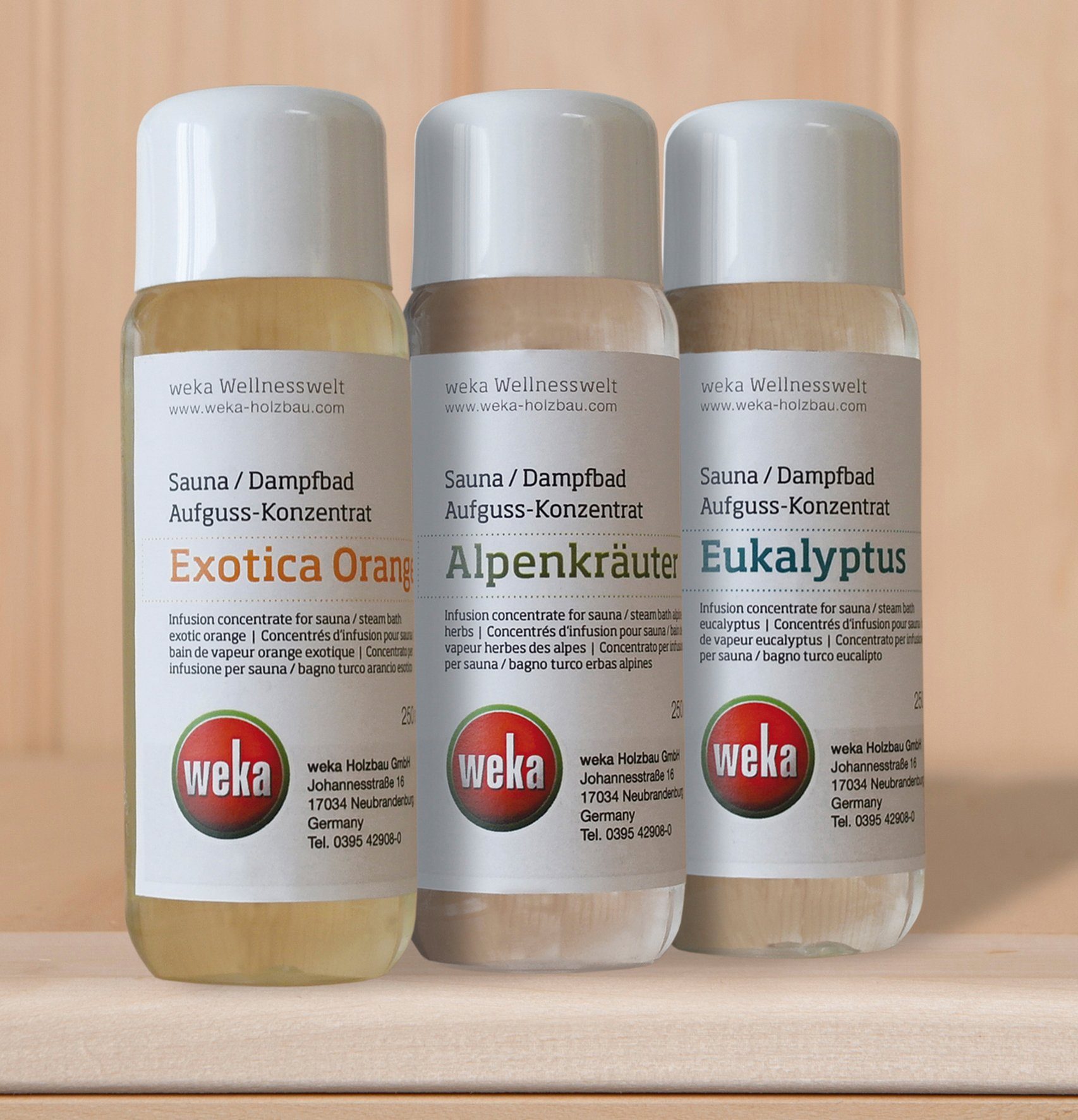 weka Opgiet-essence elk 250 ml (3 stuks) toebehoren wit