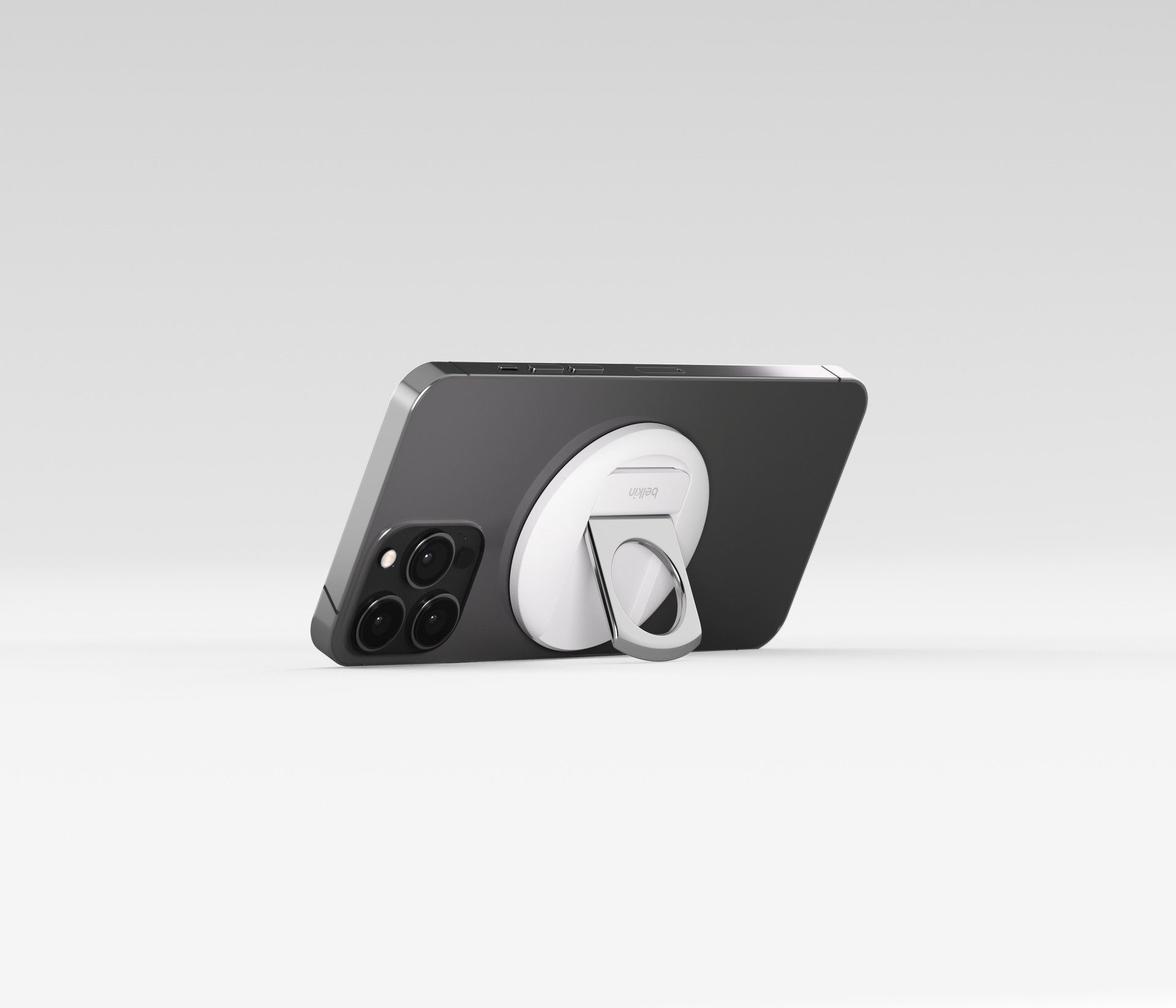 Belkin Smartphone-houder iPhone houder met MagSafe voor MacBooks ook als ringgreep of standaard te gebruiken