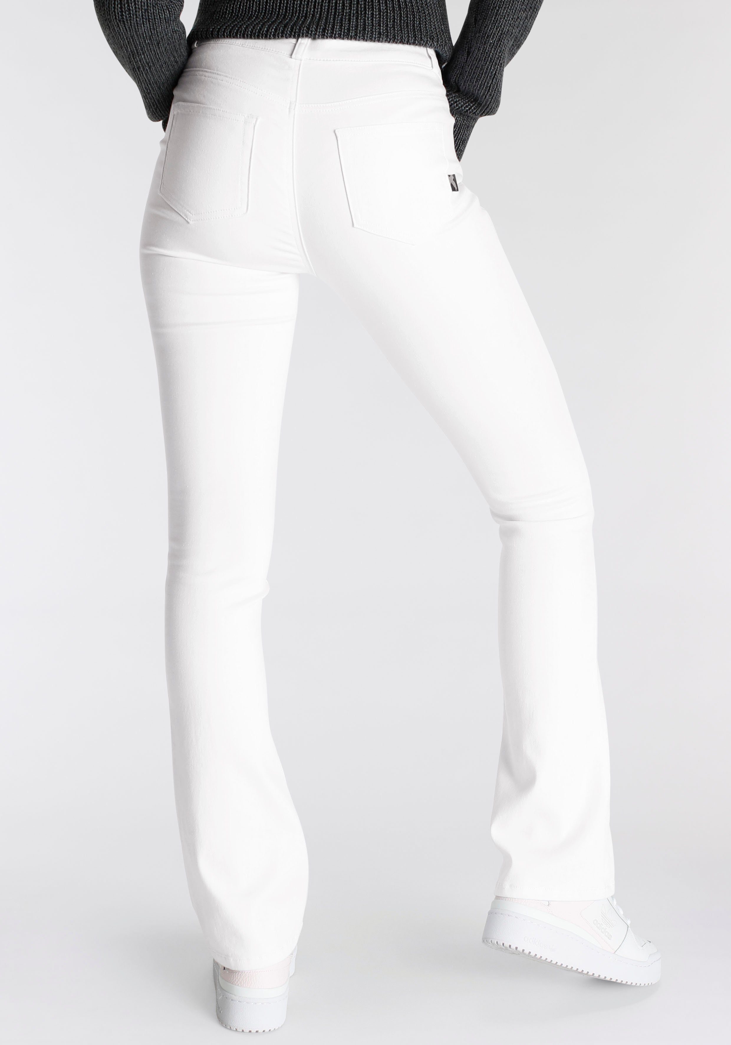 Arizona Bootcut jeans Ultra Soft elastische pasvorm, uitlopende pasvorm, hoge taille