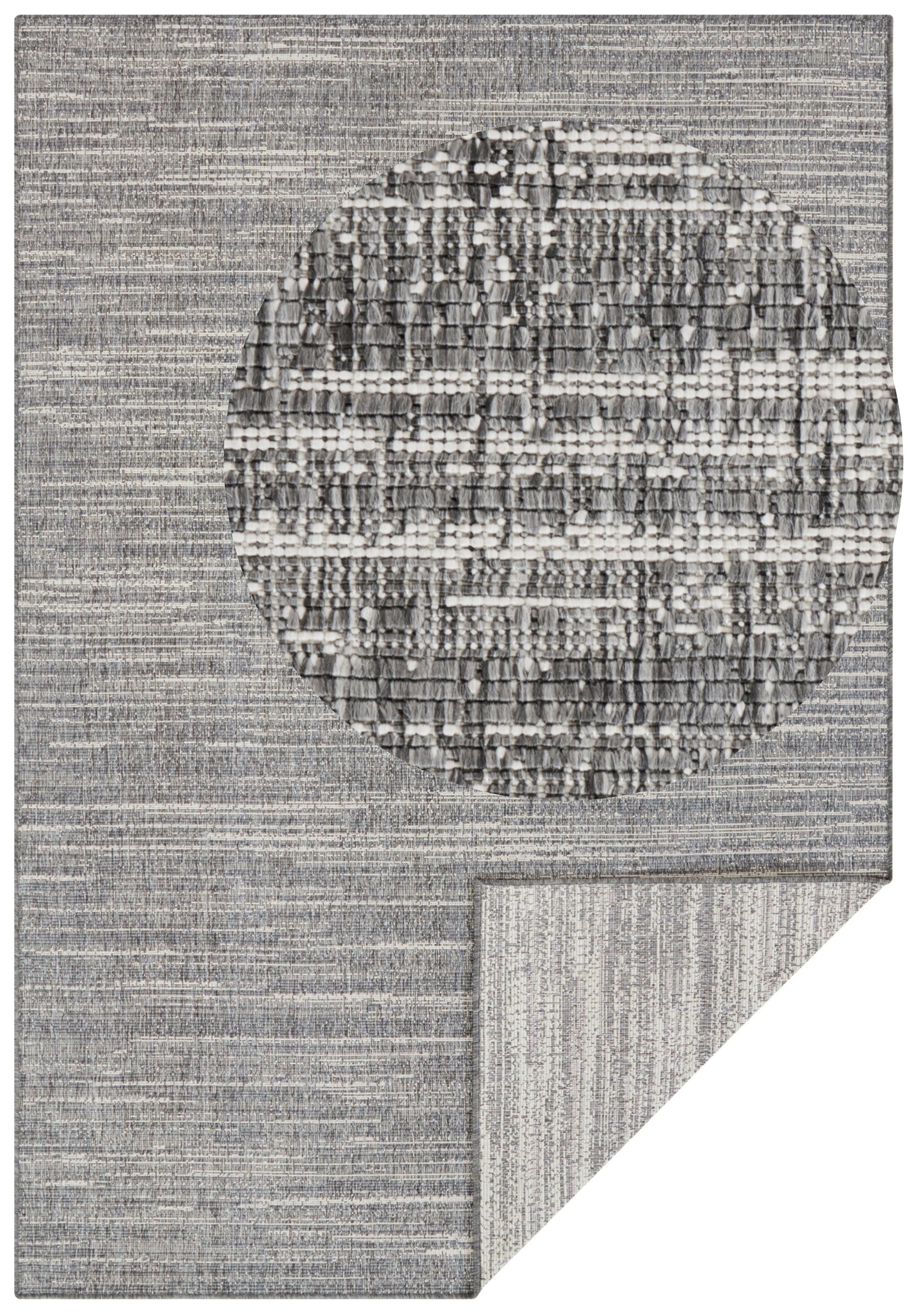 ELLE DECORATION Vloerkleed Mèlange tweezijdig tapijt Vlakweefsel, In-& Outdoor, Modern, tweezijdig, balkon, woonkamer