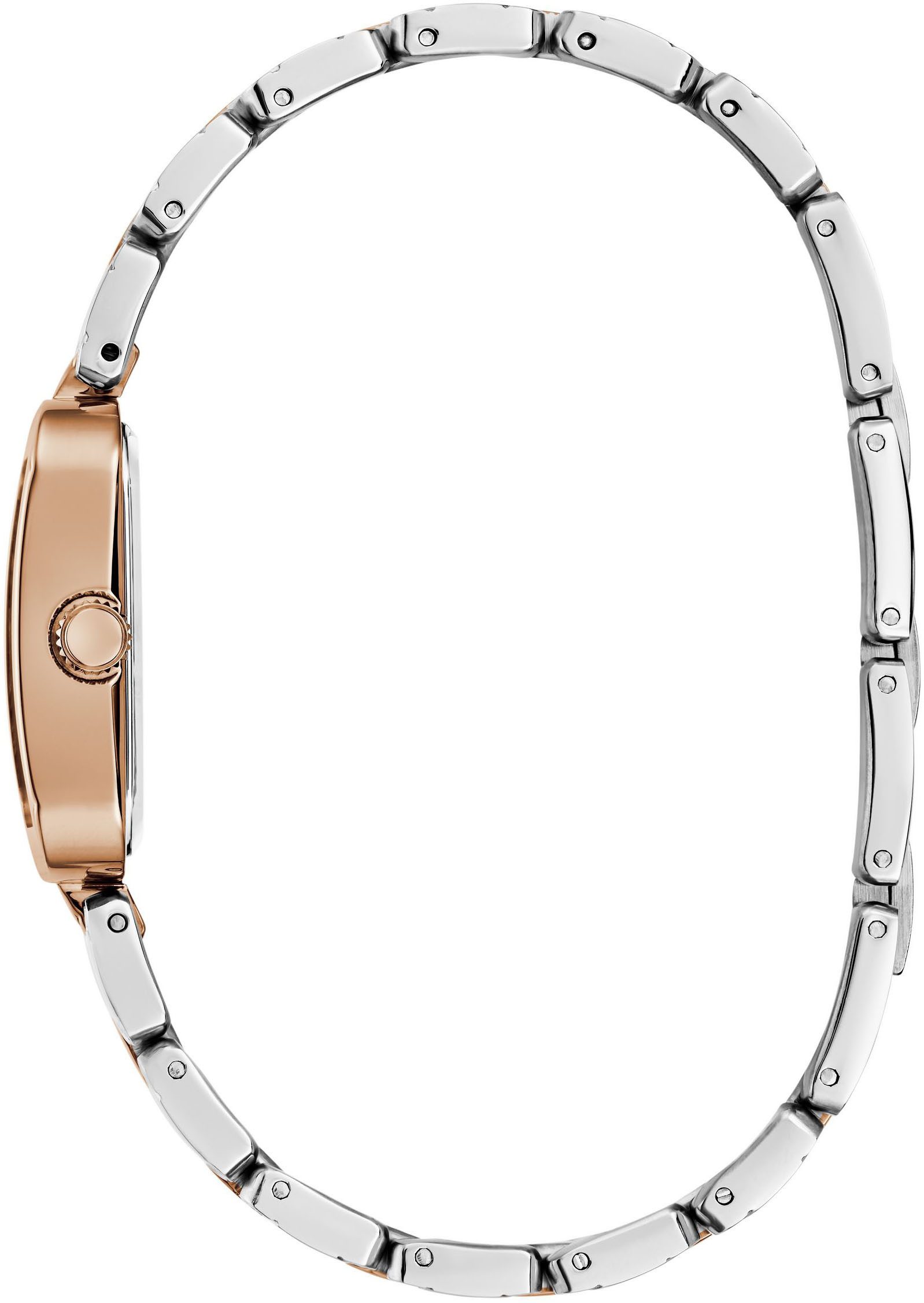 Guess Kwartshorloge ISLA Horloge, dameshorloge, stalen armband