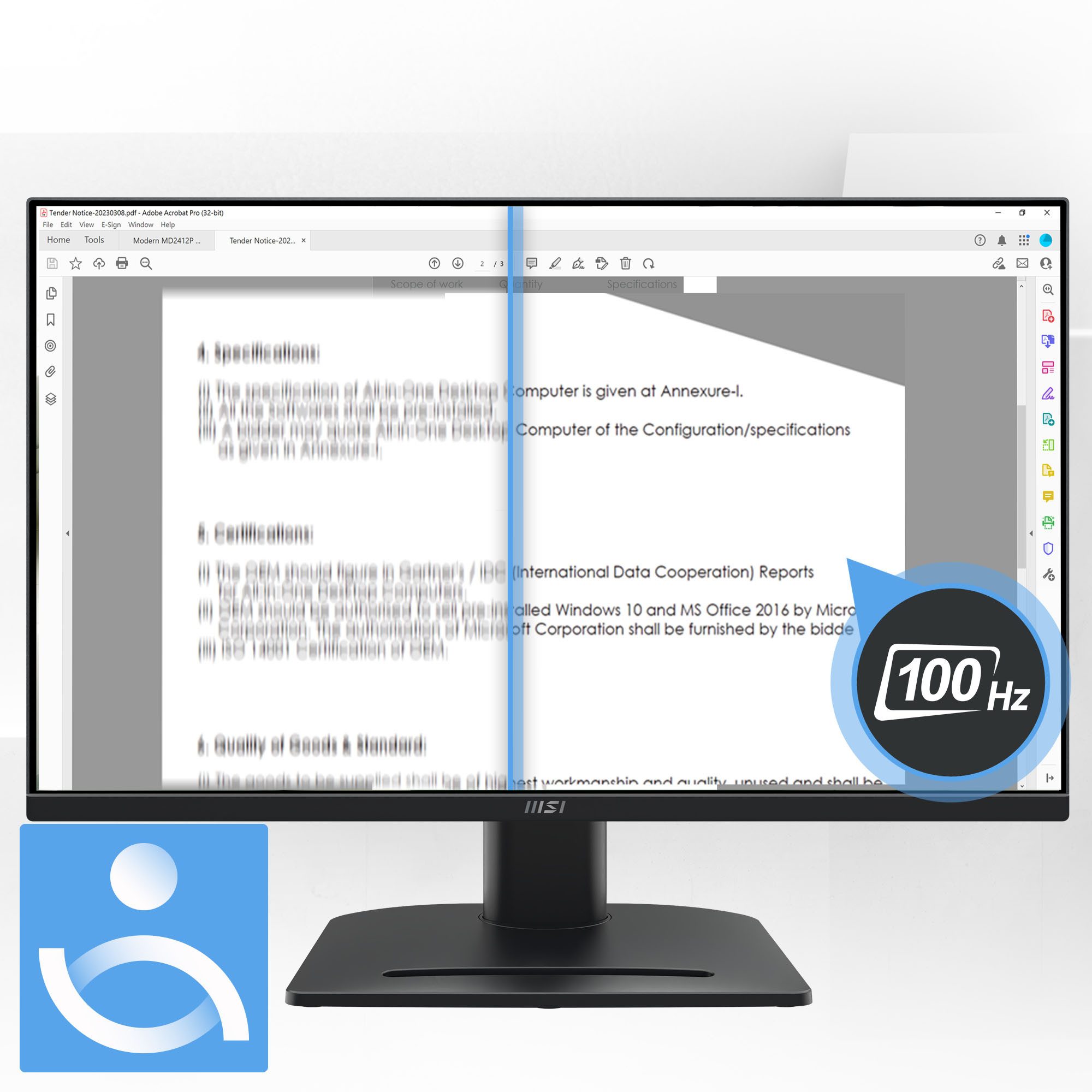 MSI Gaming-monitor PRO MP275PG, 69 cm / 27", Full HD
