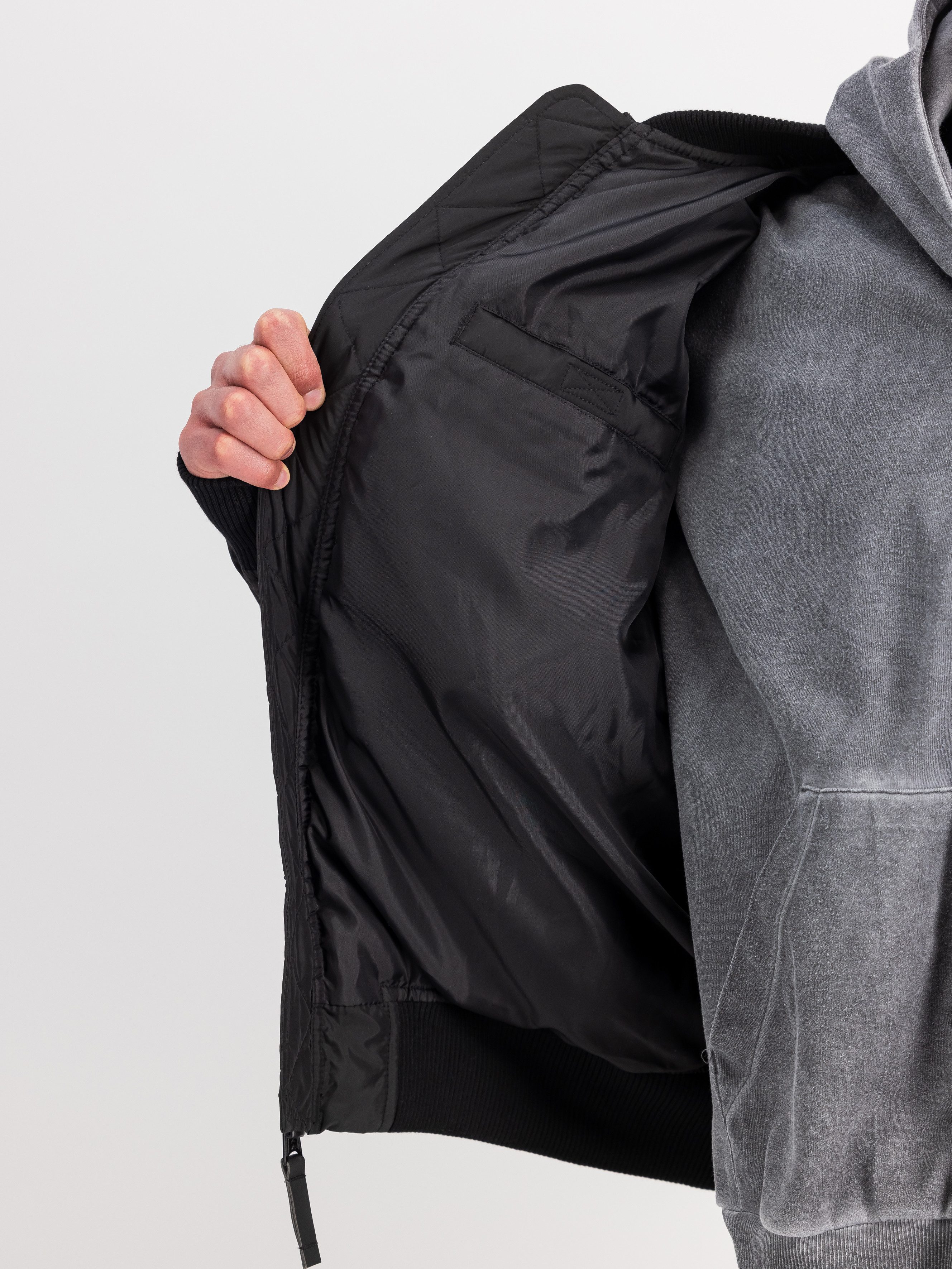 Alpha Industries Gewatteerde jas MA-1 Logo Puffer
