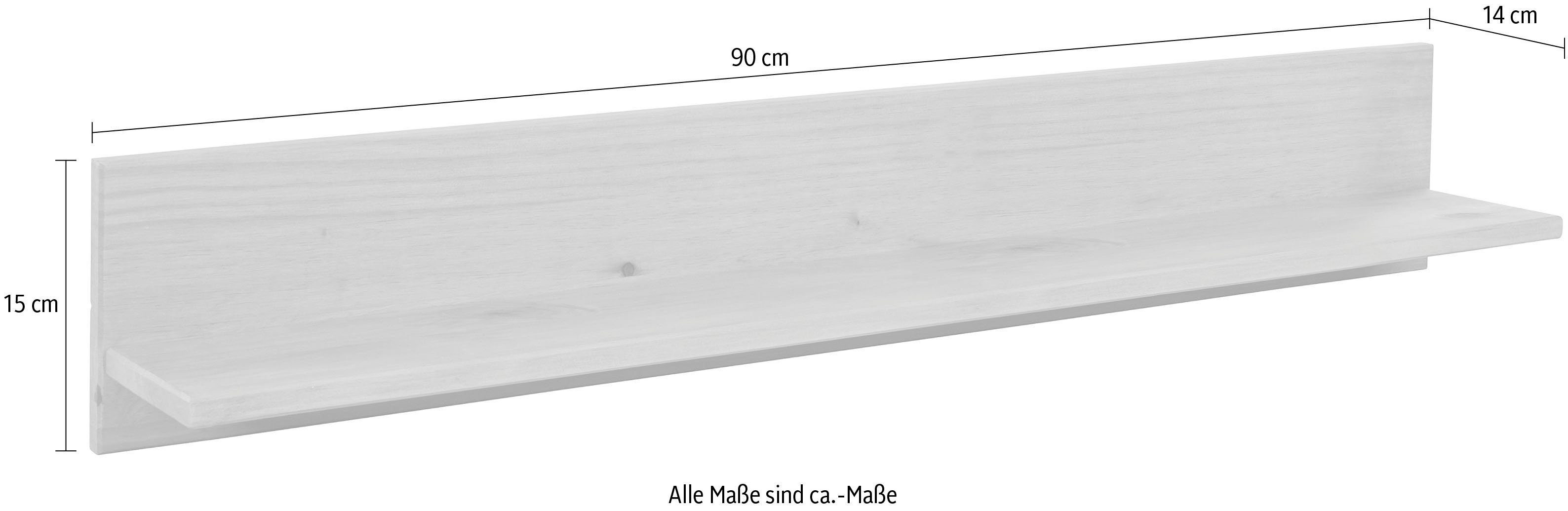 Home affaire Wandplank Mette met legplank, breedte 90 cm