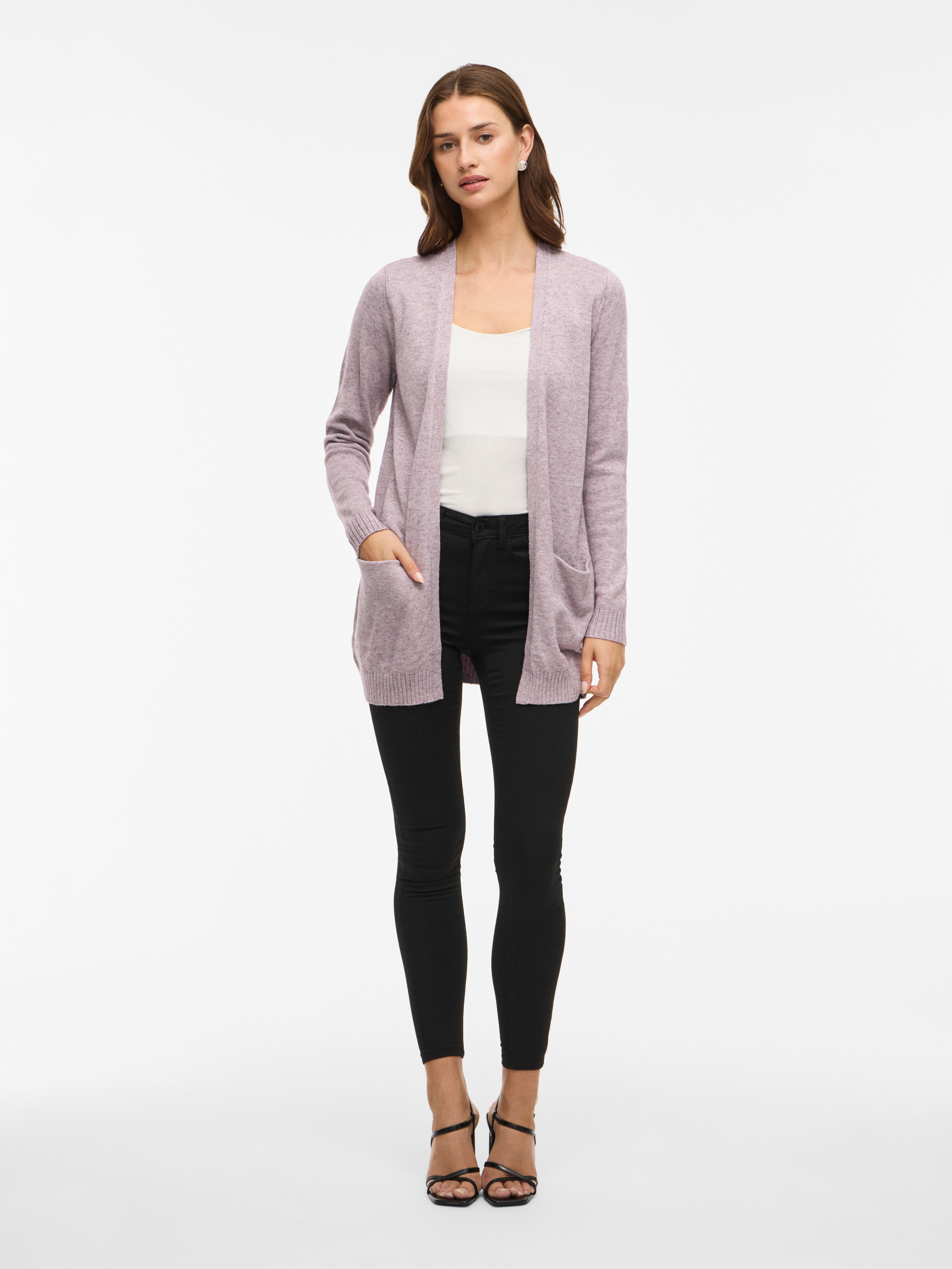 Vila Vest VIRIL OPEN L/S KNIT CARDIGAN - NOOS