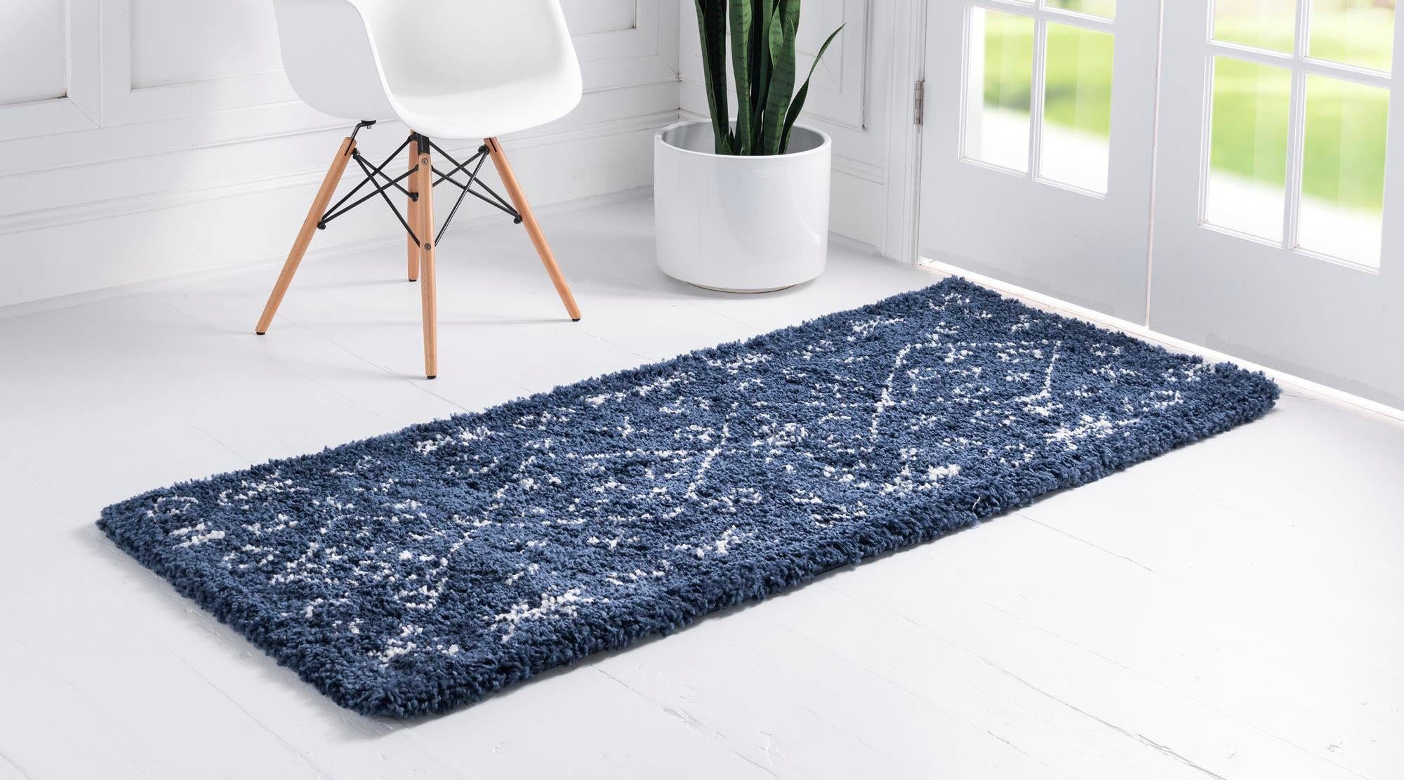 Myflair Möbel & Accessoires Hoogpolige loper Temara Shag, MAGAZIJNOPRUIMING! Tapijtloper, geweven, Scandi design, ideaal in de hal & slaapkamer