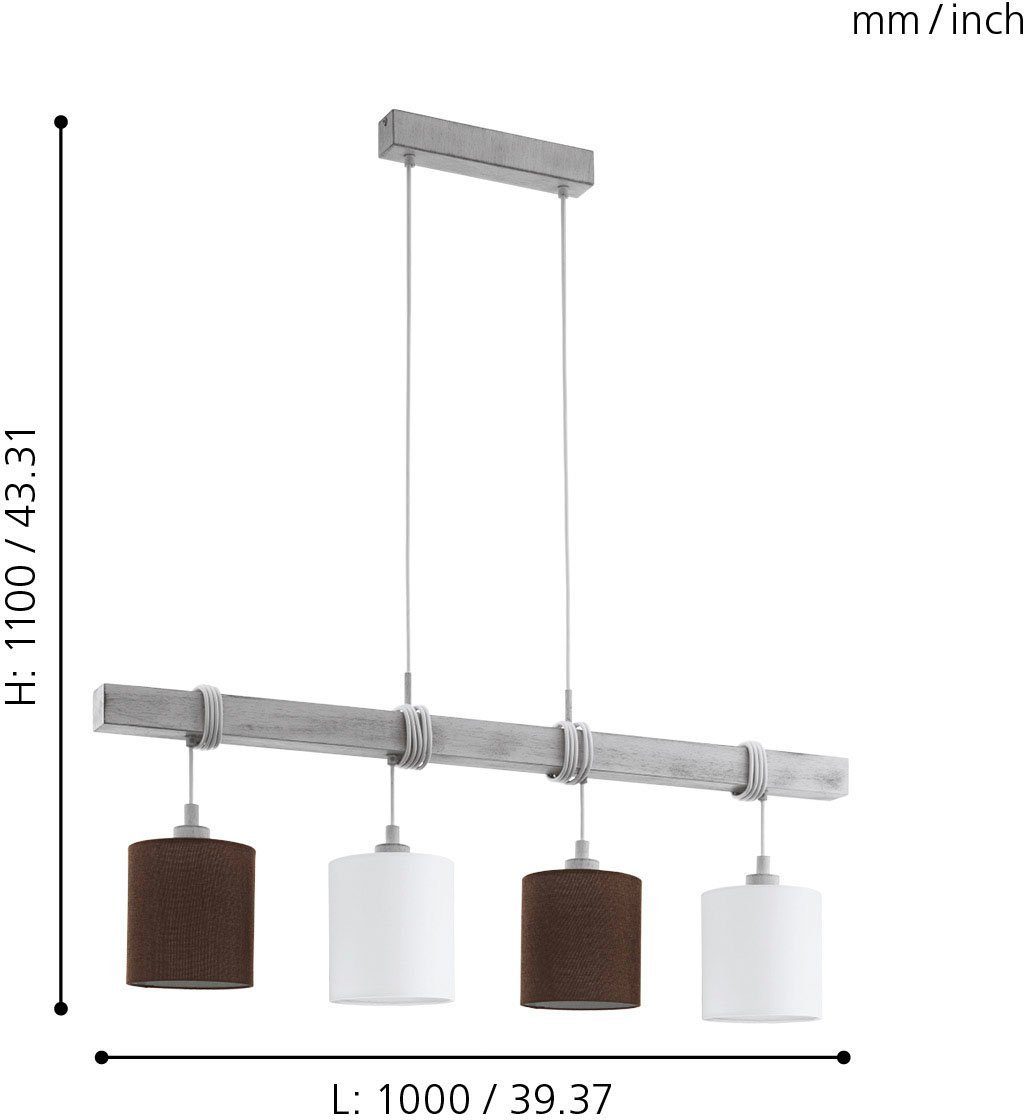 EGLO Hanglamp TOWNSHEND 2 Hanglicht, hanglamp