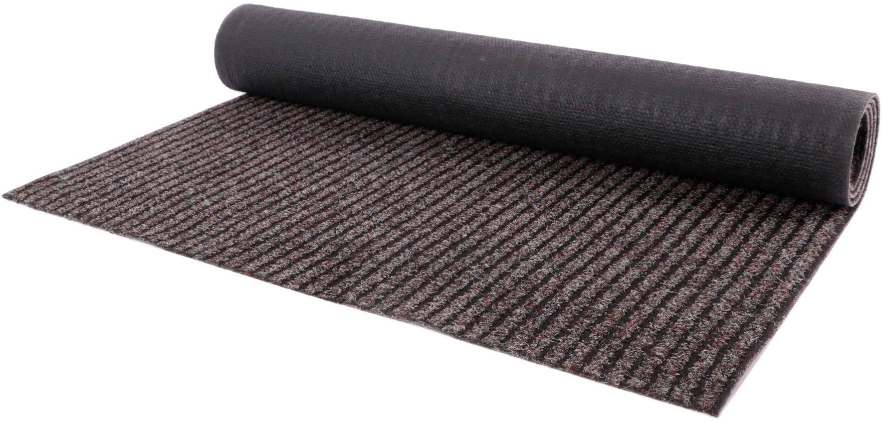 Primaflor-Ideen in Textil Loper Schoonloopmat GIN, Made in Belgium Vuilvangmat, gemêleerd, gestreept, slijtvast, antislip