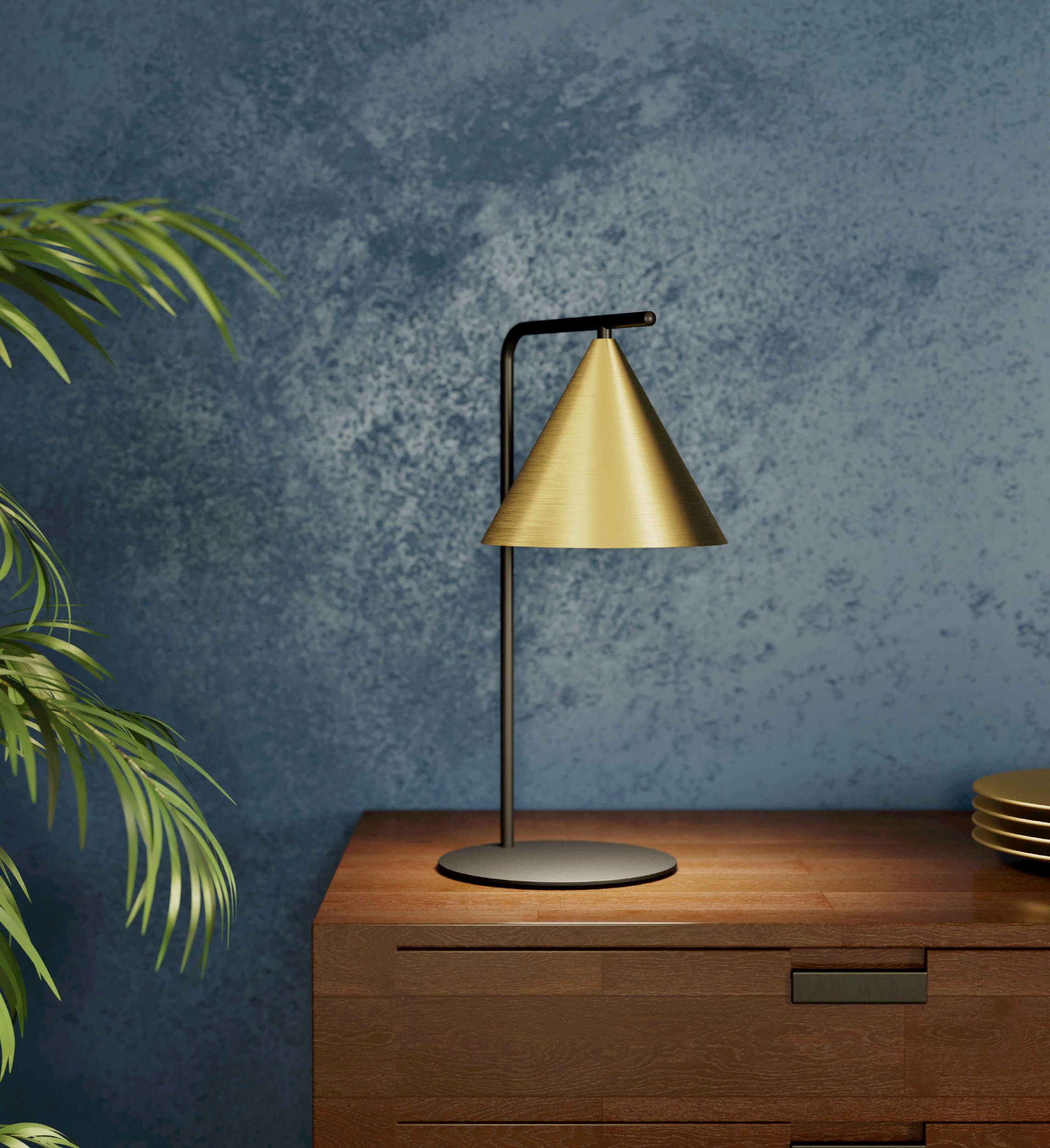 EGLO Tafellamp NARICES Tafel lamp in zwart van staal - excl. E27 - 40W (1 stuk)