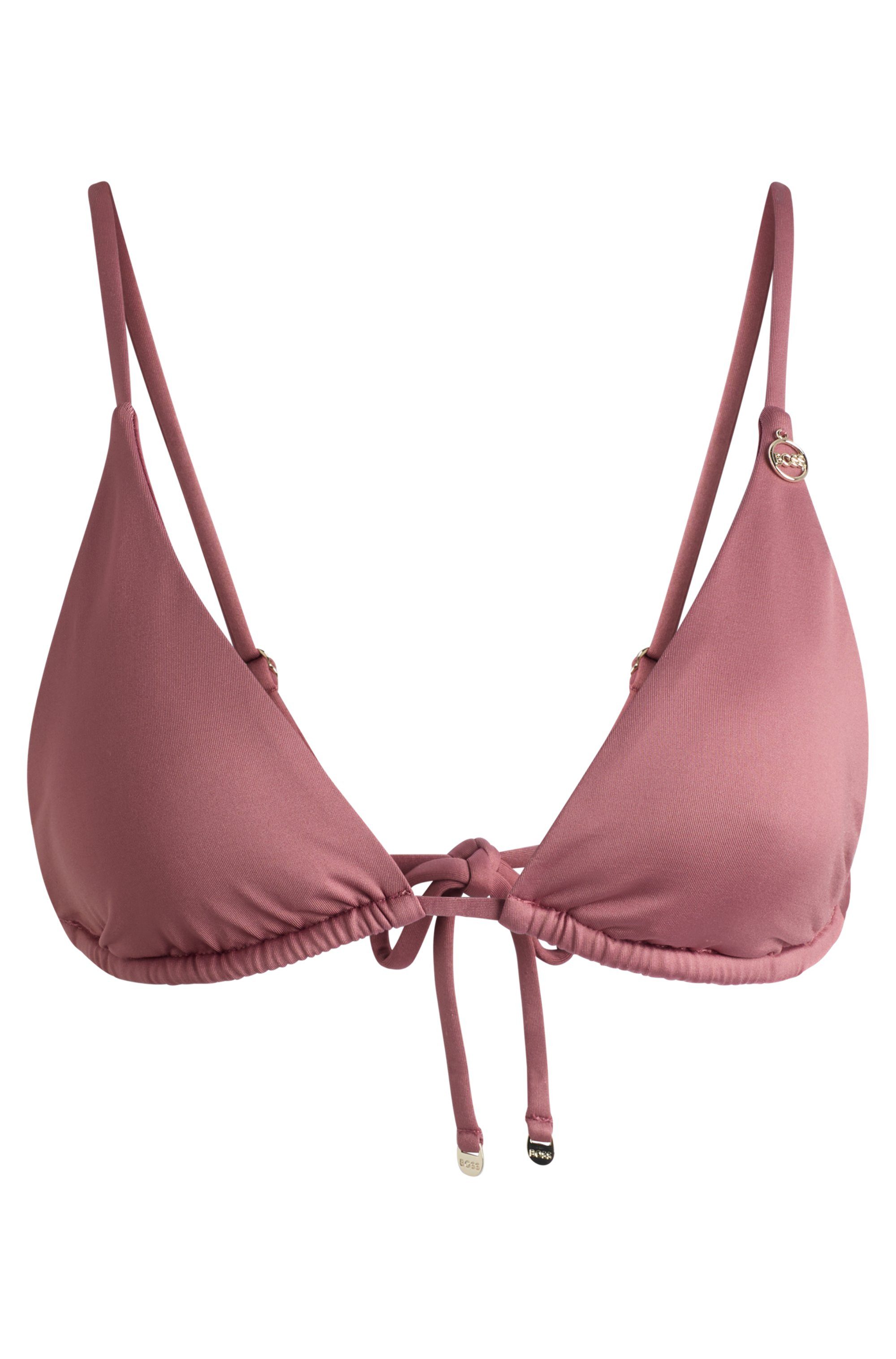 BOSS Triangel-bikinitop BELLA TRIANGLE met verstelbare schouderbanden