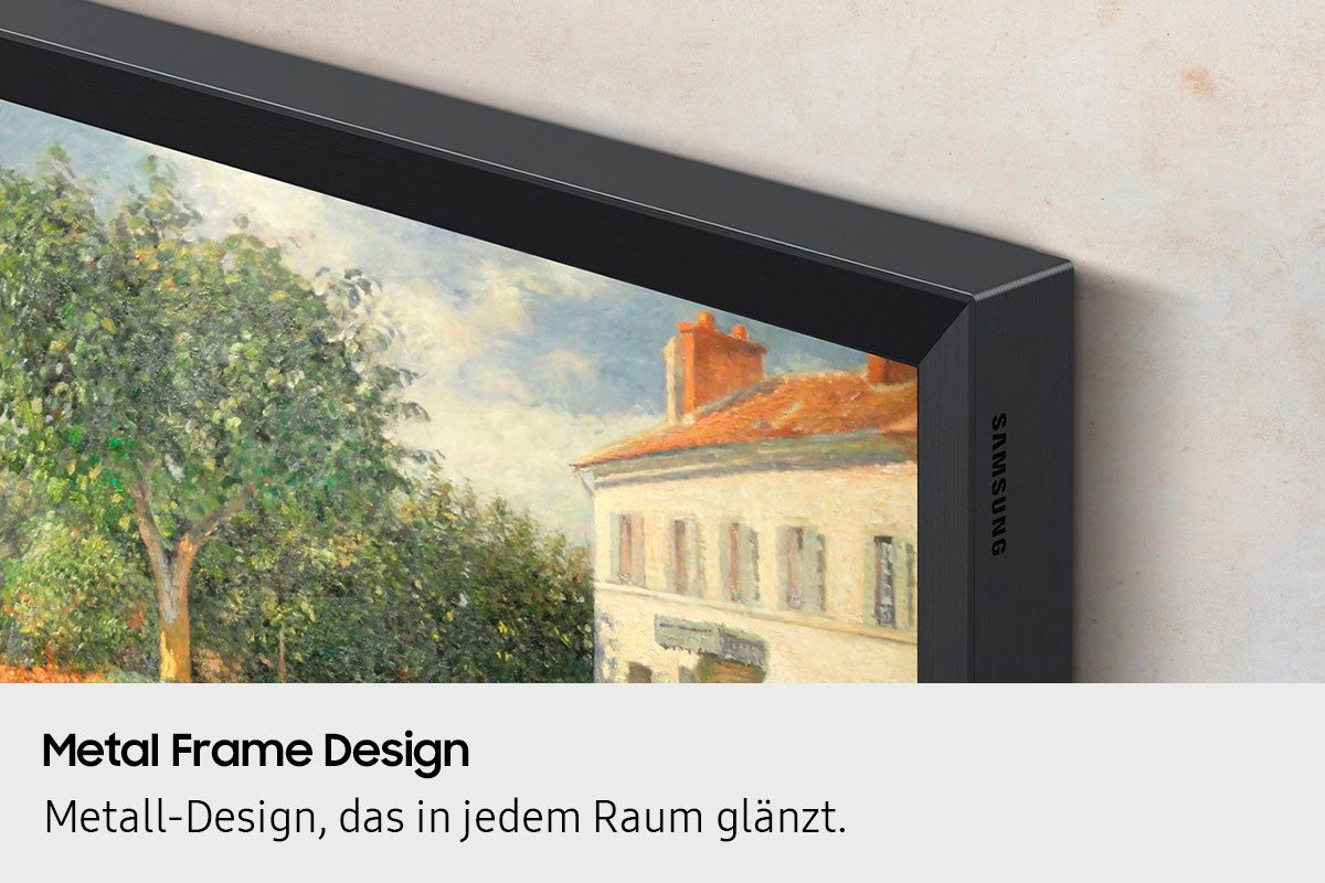 Samsung QLED-TV GQ85QN900FT QLED Mini LED-televisie, 8k ai upscaling pro & glare free, metalen frame ontwerp, art store