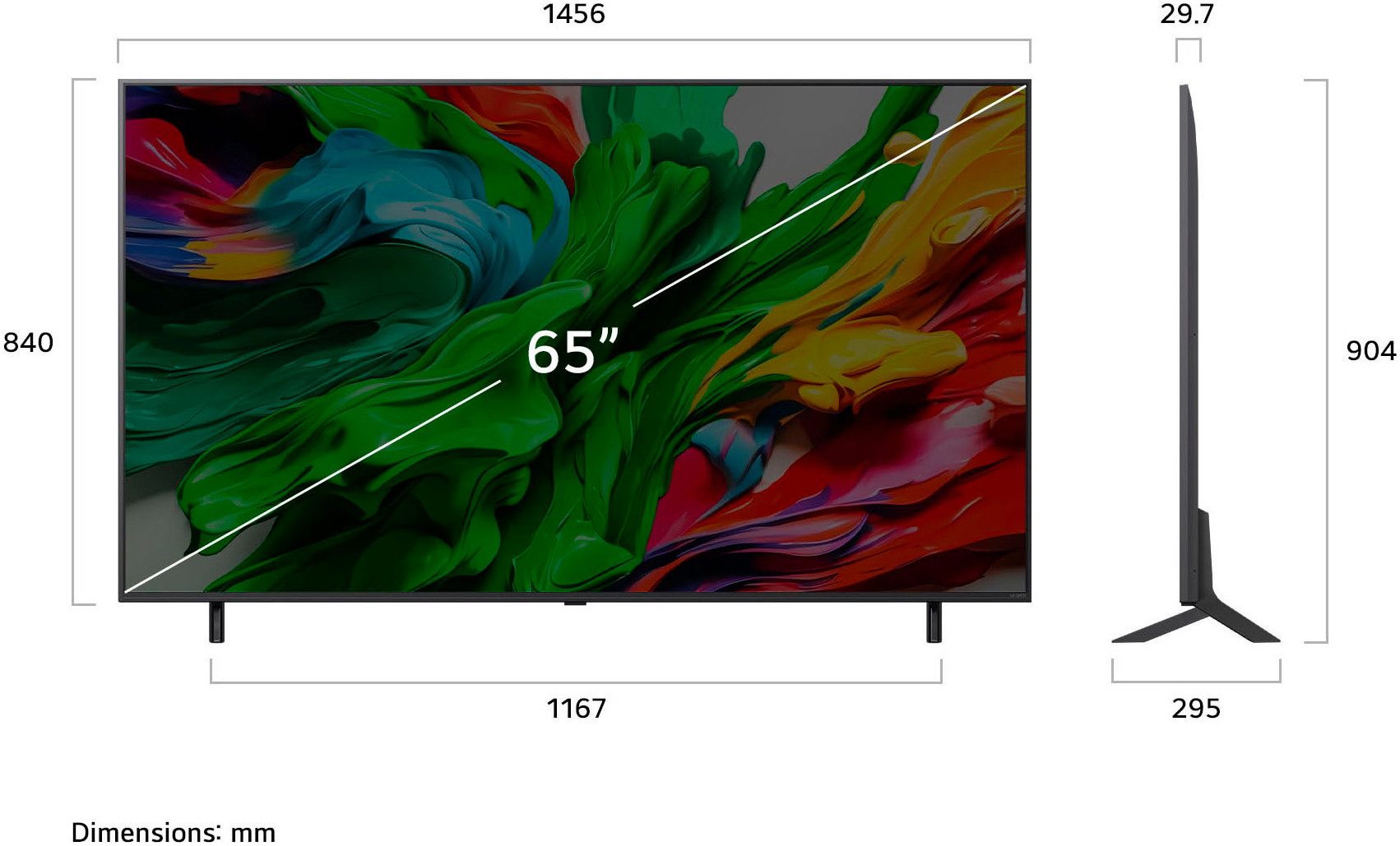 LG QNED-tv 65QNED85A6C