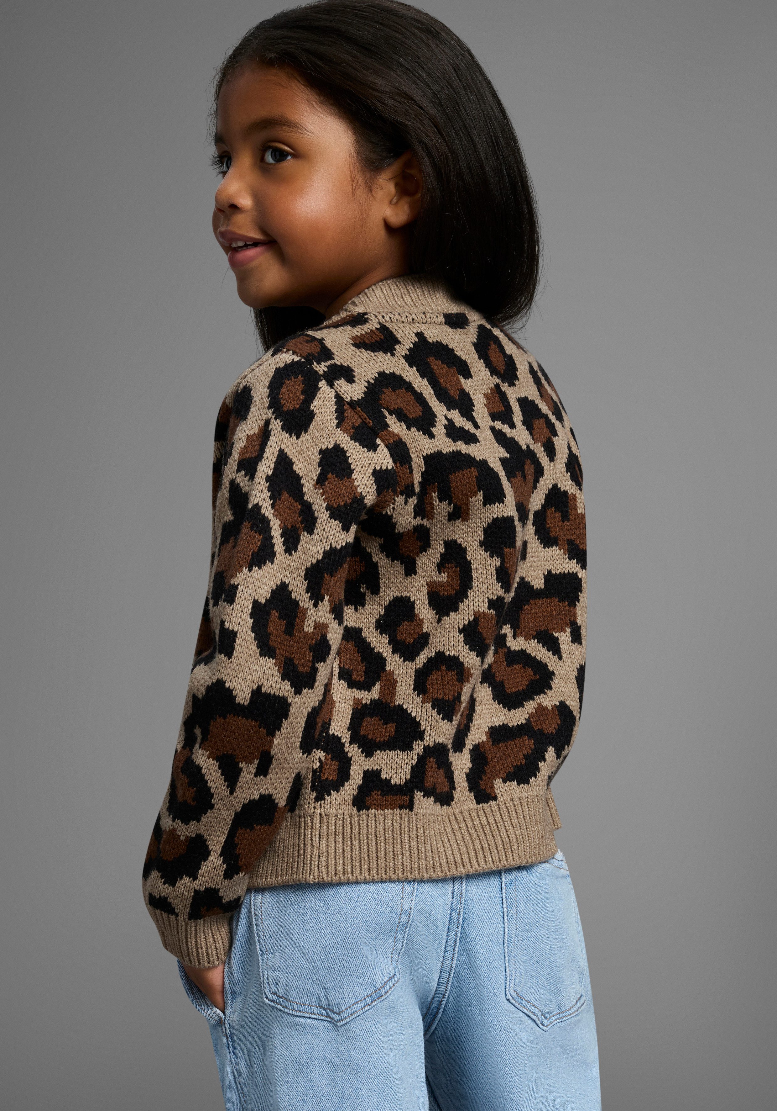 KIDSWORLD Vest met luipaardprint