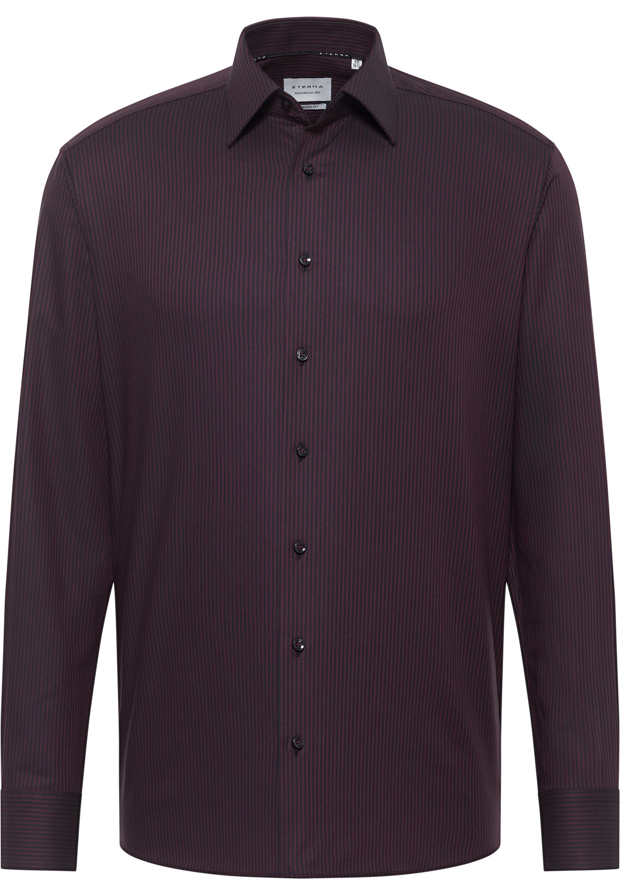 Eterna Overhemd met lange mouwen MODERN FIT NON IRON (strijkvrij)