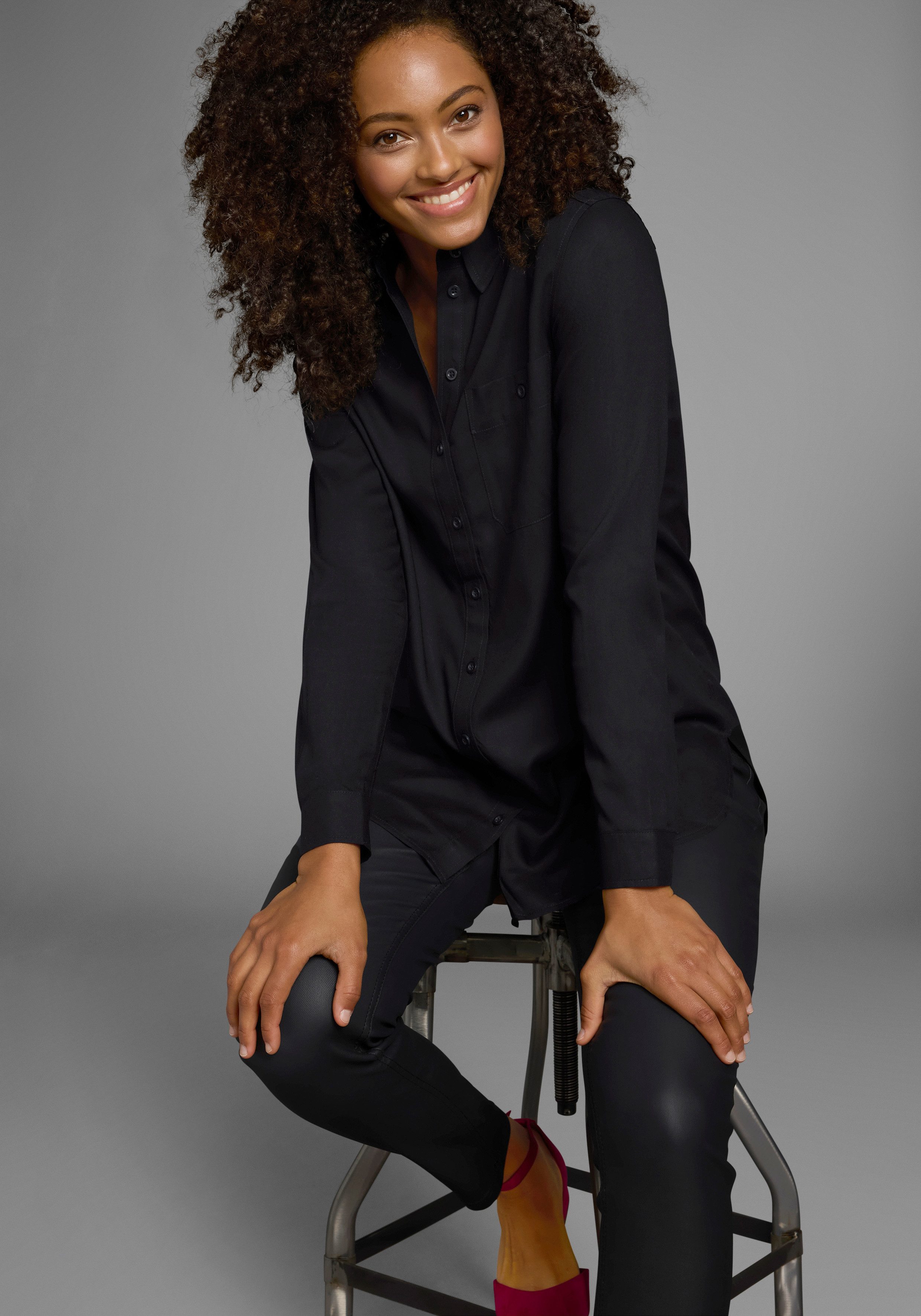 OTTO products Lange blouse van zachte lenzing™ ecovero™ viscose