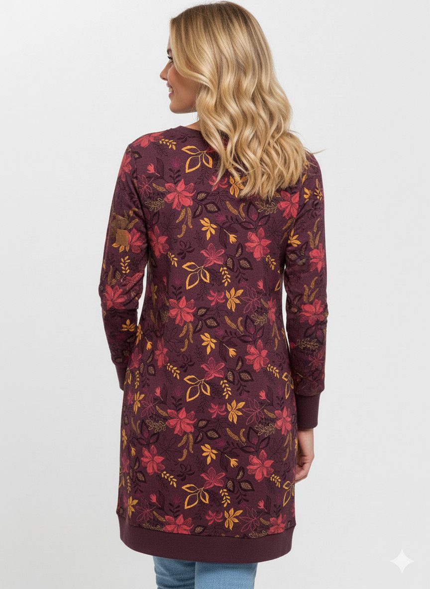 Ragwear Sweatjurk MENITA FLOWERS O
