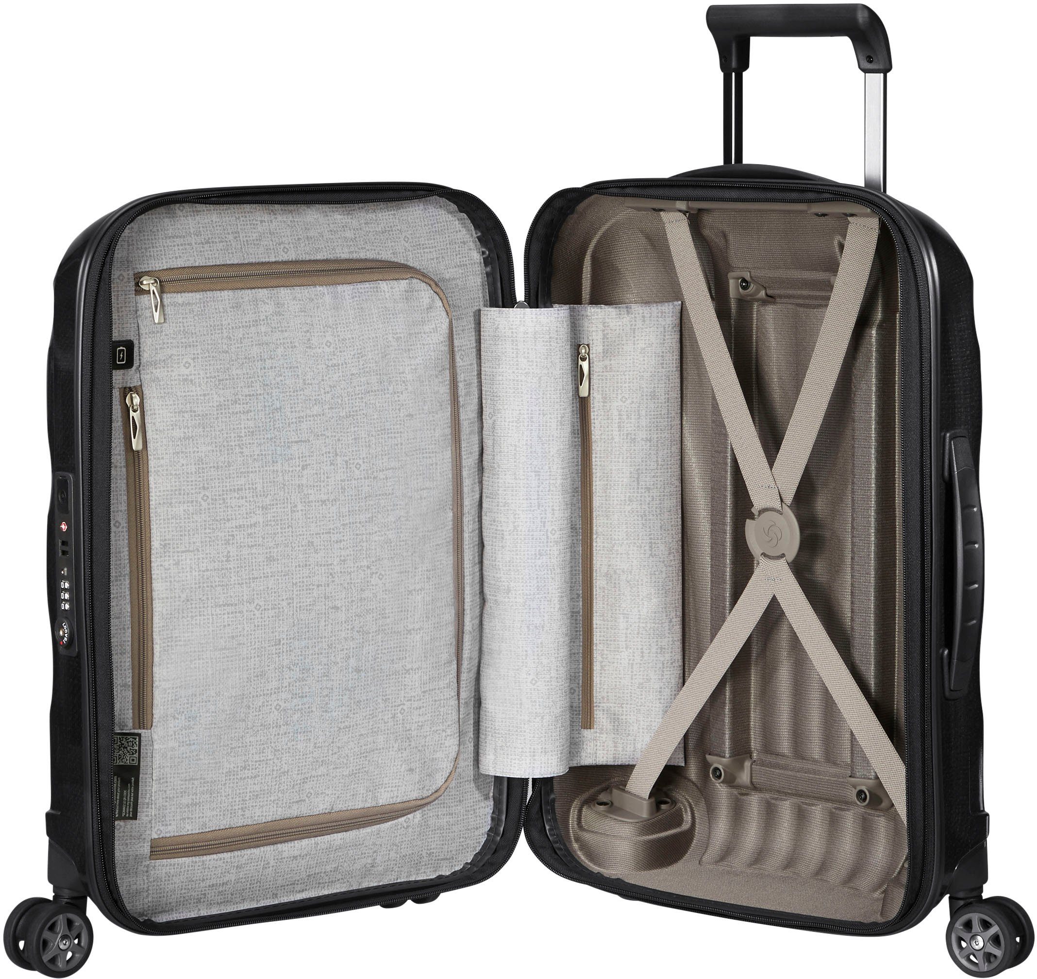 Samsonite Hardshell-trolley C-LITE 55 EXP, verschillende kleuren