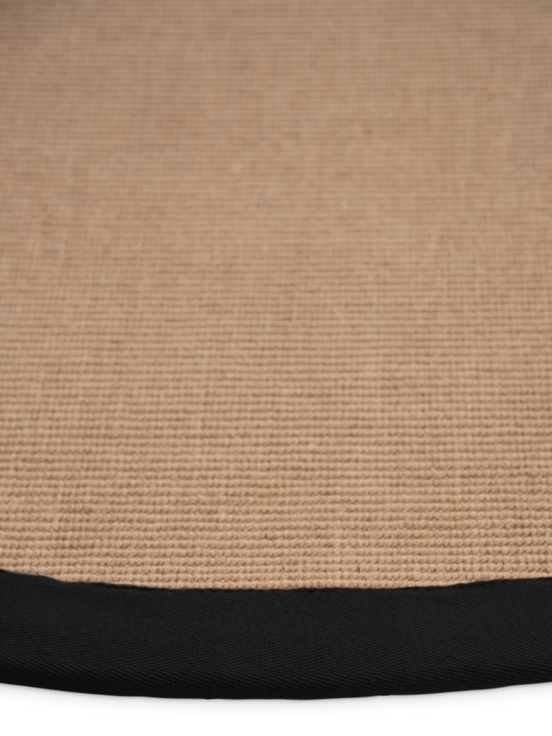 carpetfine Sisalkleed Sisal met gekleurd randdessin, antislip achterzijde