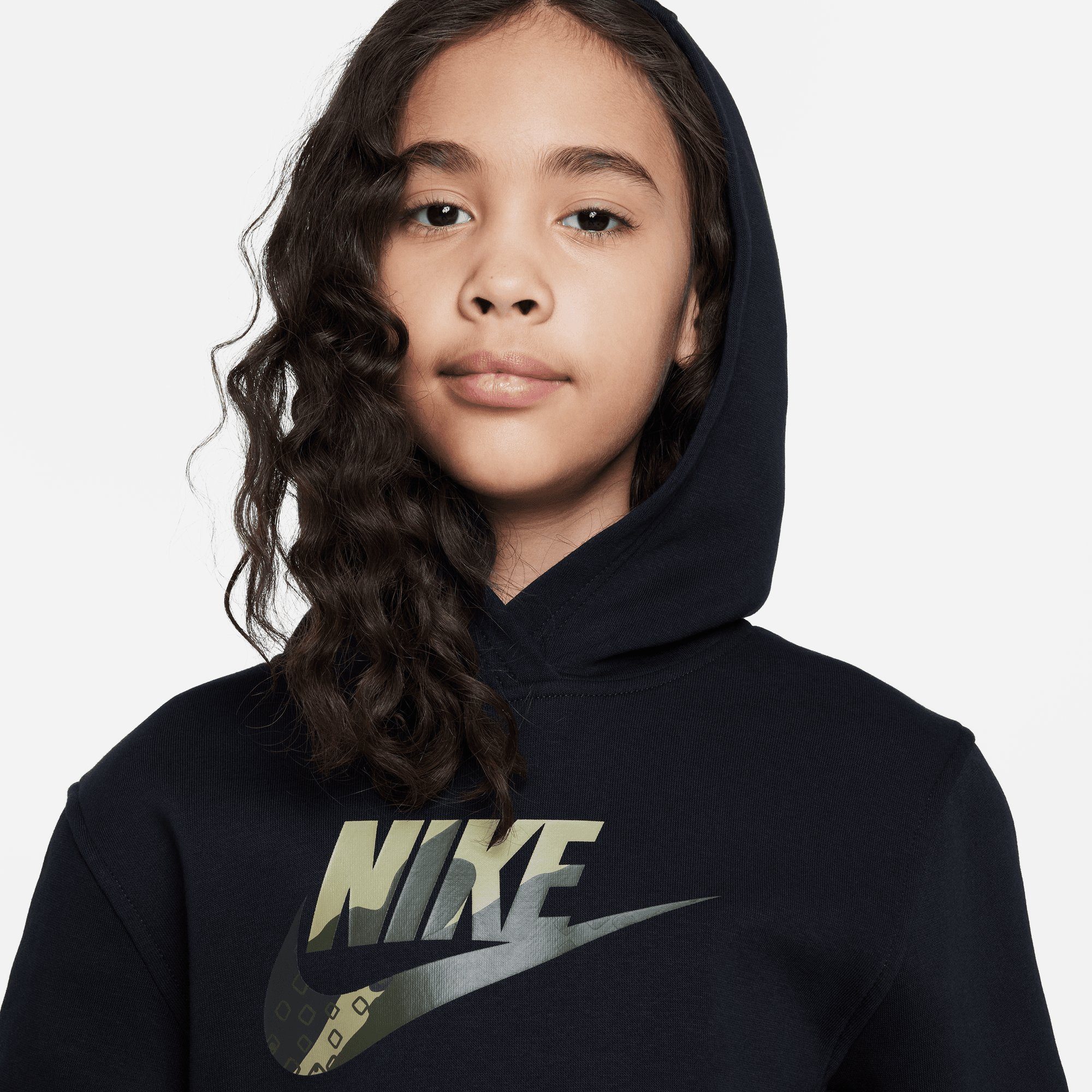 Nike Sportswear Hoodie CLUB FLEECE BIG KIDS' GRAPHIC HOODIE