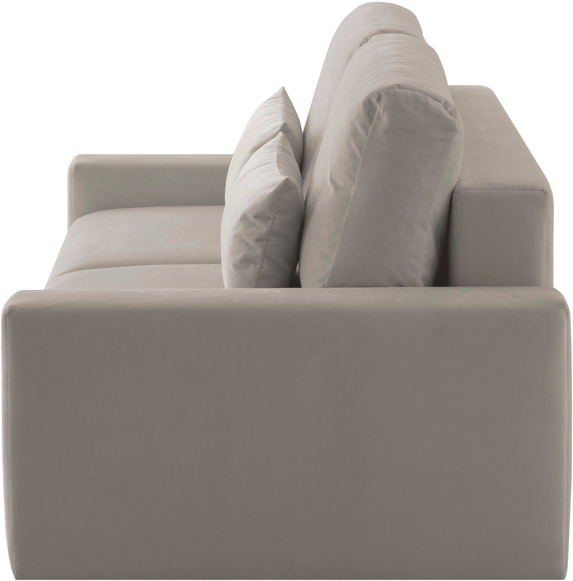 LeGer Home by Lena Gercke Slaapbank Imoga, kussen met slaapfunctie, 3-zits bank, bank met bedlade in moderne kleuren en stoffen, bedfunctie, ligoppervlak: 200x150 cm