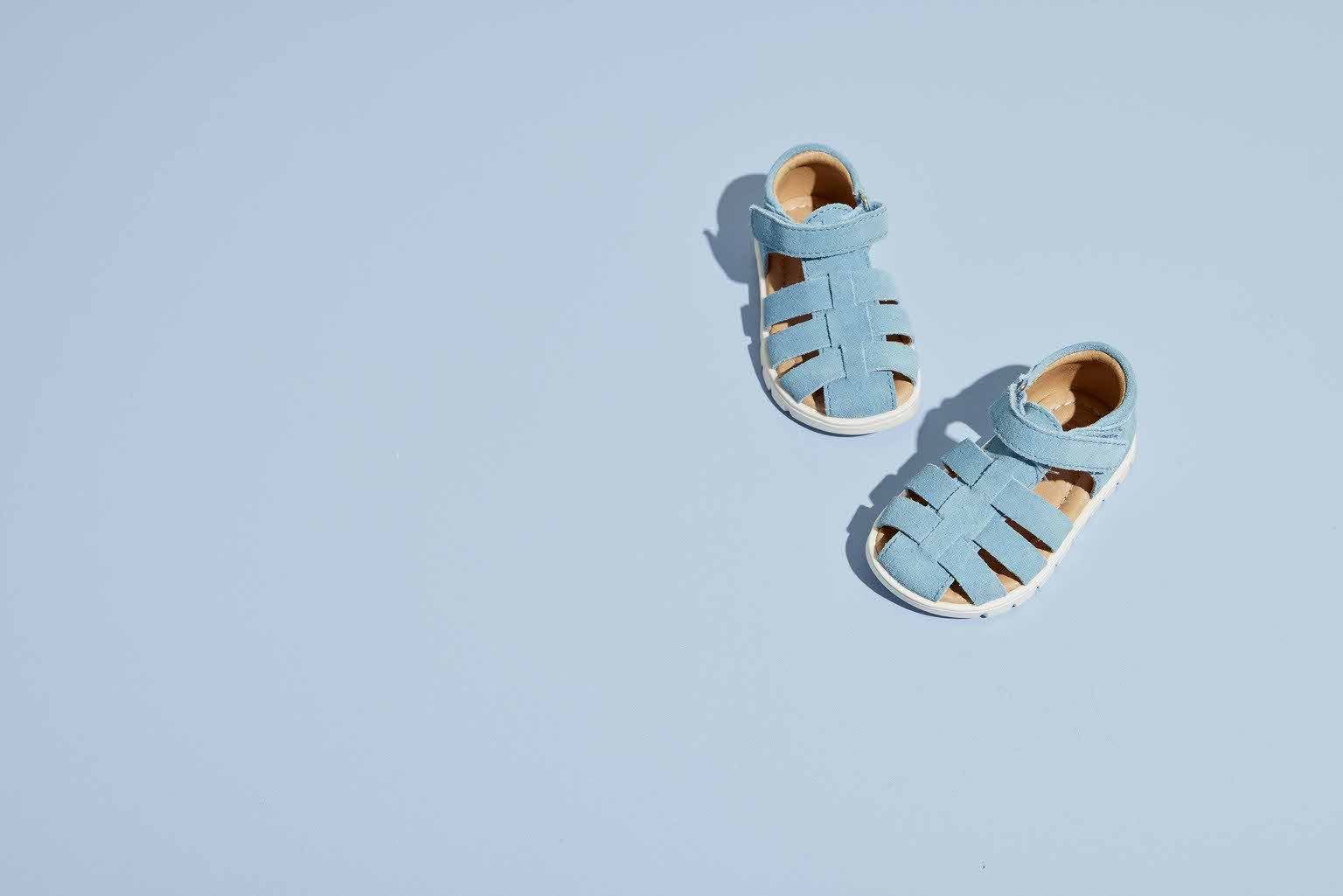 Bisgaard Sandalen Beka s Breedte: normaal , klittenbandschoen met leren binnenvoering, maat sjabloon om te downloaden