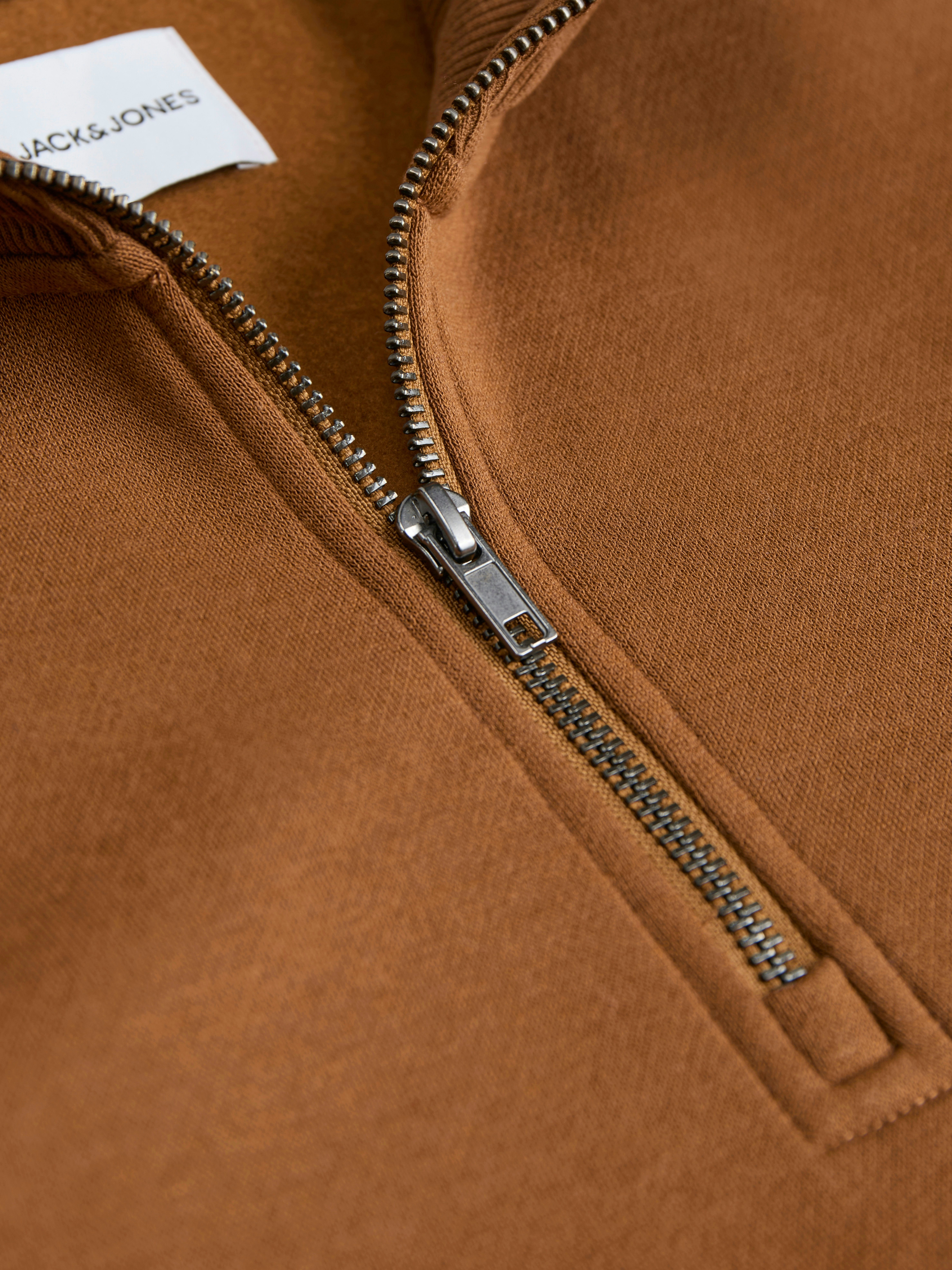 Jack & Jones Sweatshirt JJEBRADLEY SWEAT HALF ZIP NOOS
