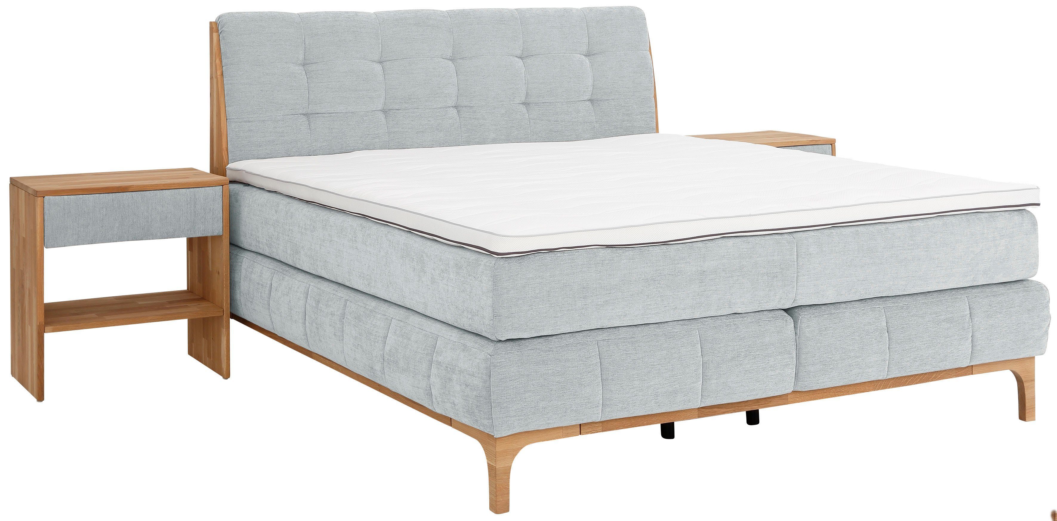 OTTO products Boxspring Jelle gecertificeerde, gerecyclede overtrekstoffen, verschillende uitvoeringen (5-delig)