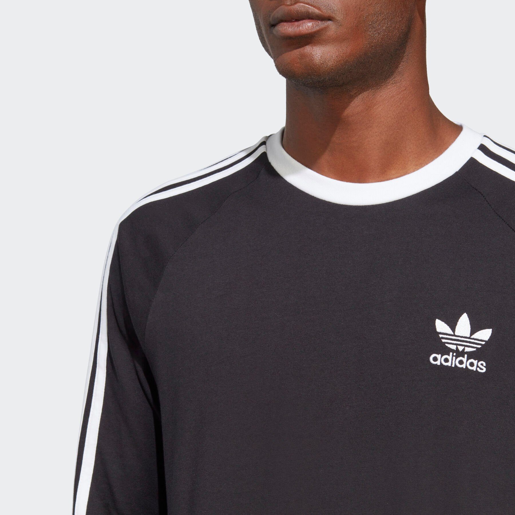adidas Originals Shirt met lange mouwen 3-STRIPES LS T (1-delig)