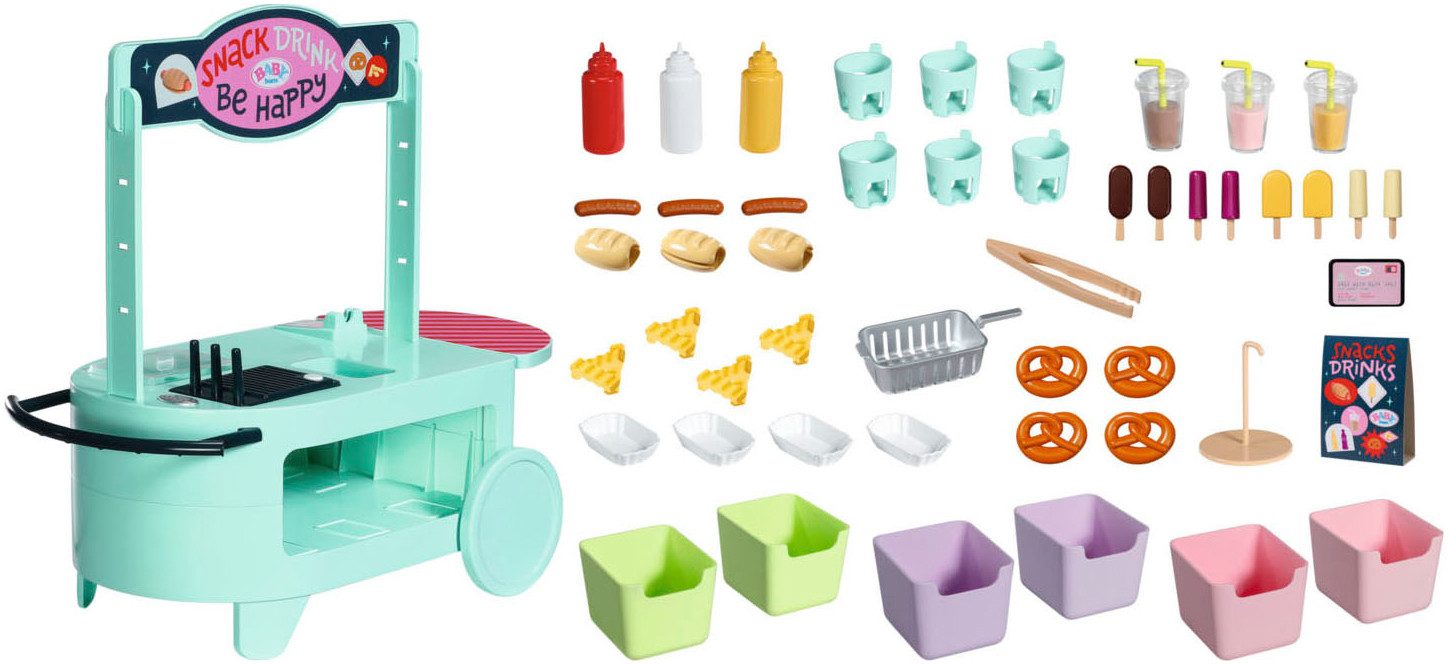 Baby Born Poppentafel Snackwinkel met geluidseffect