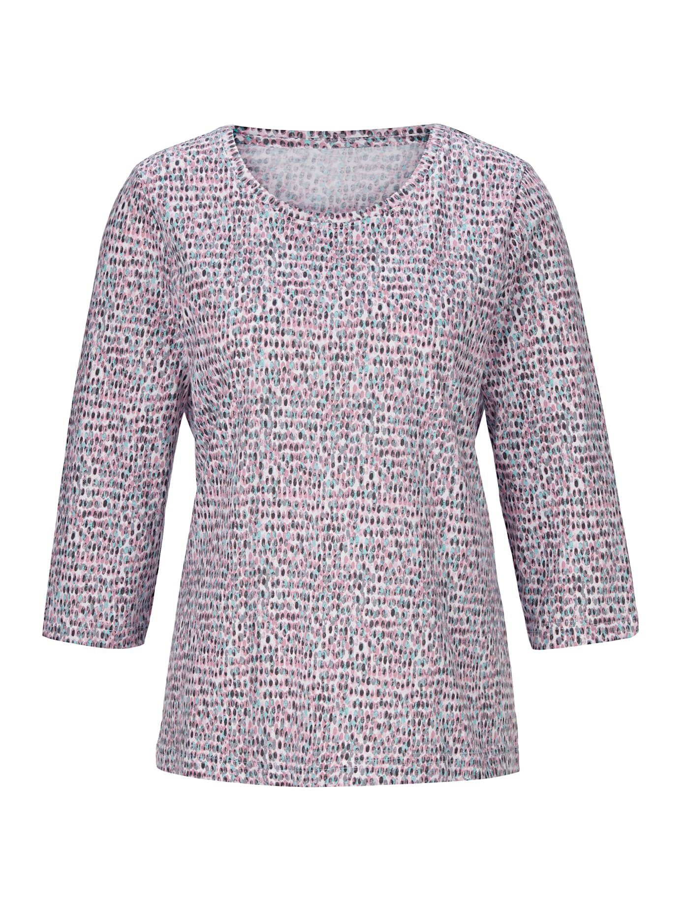 Classic Shirt met 3/4-mouwen Shirt (1-delig)