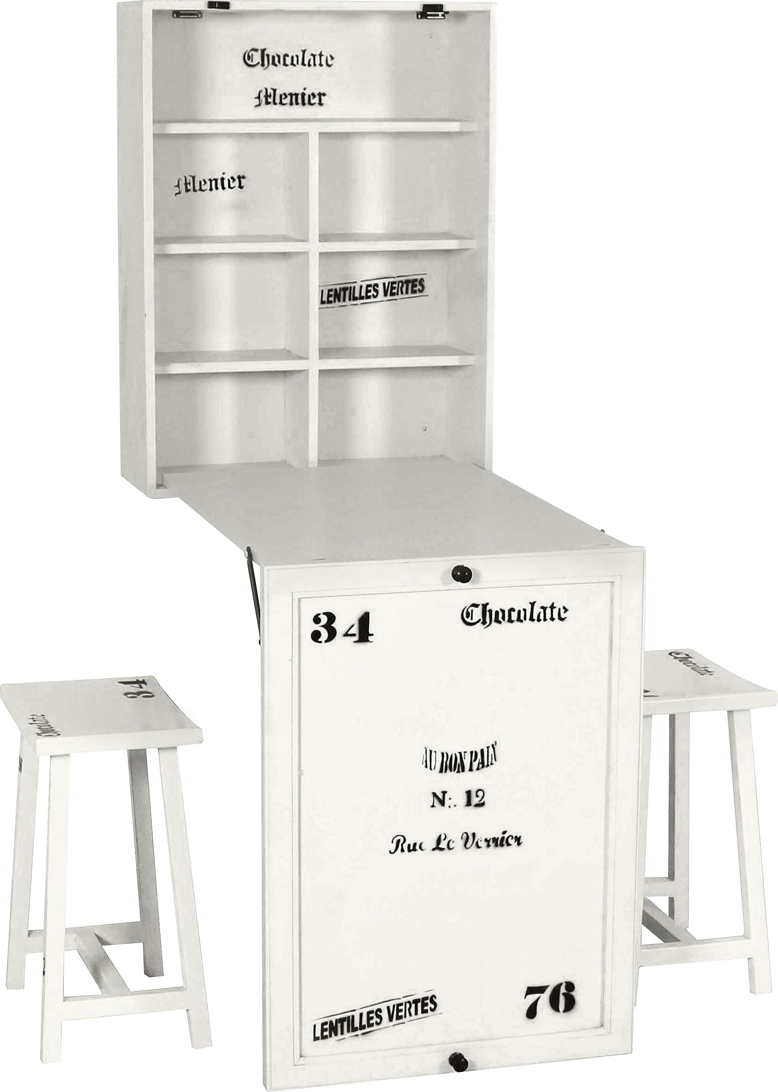 SIT Klaptafel eettafels wit