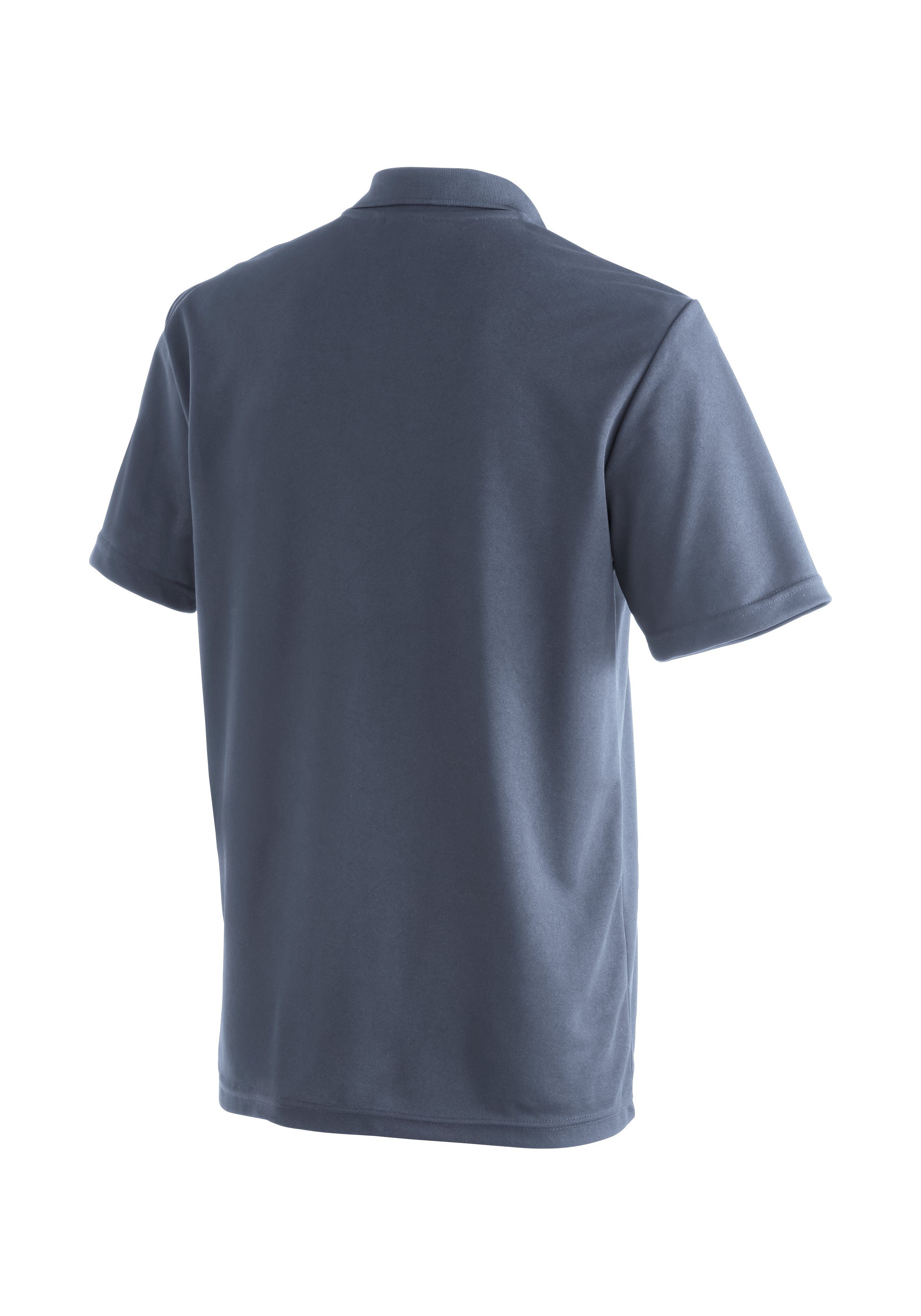 Maier Sports Functioneel shirt Ulrich Heren poloshirt, korte mouw vrijetijdsshirt met overhemdkraag, regular fit