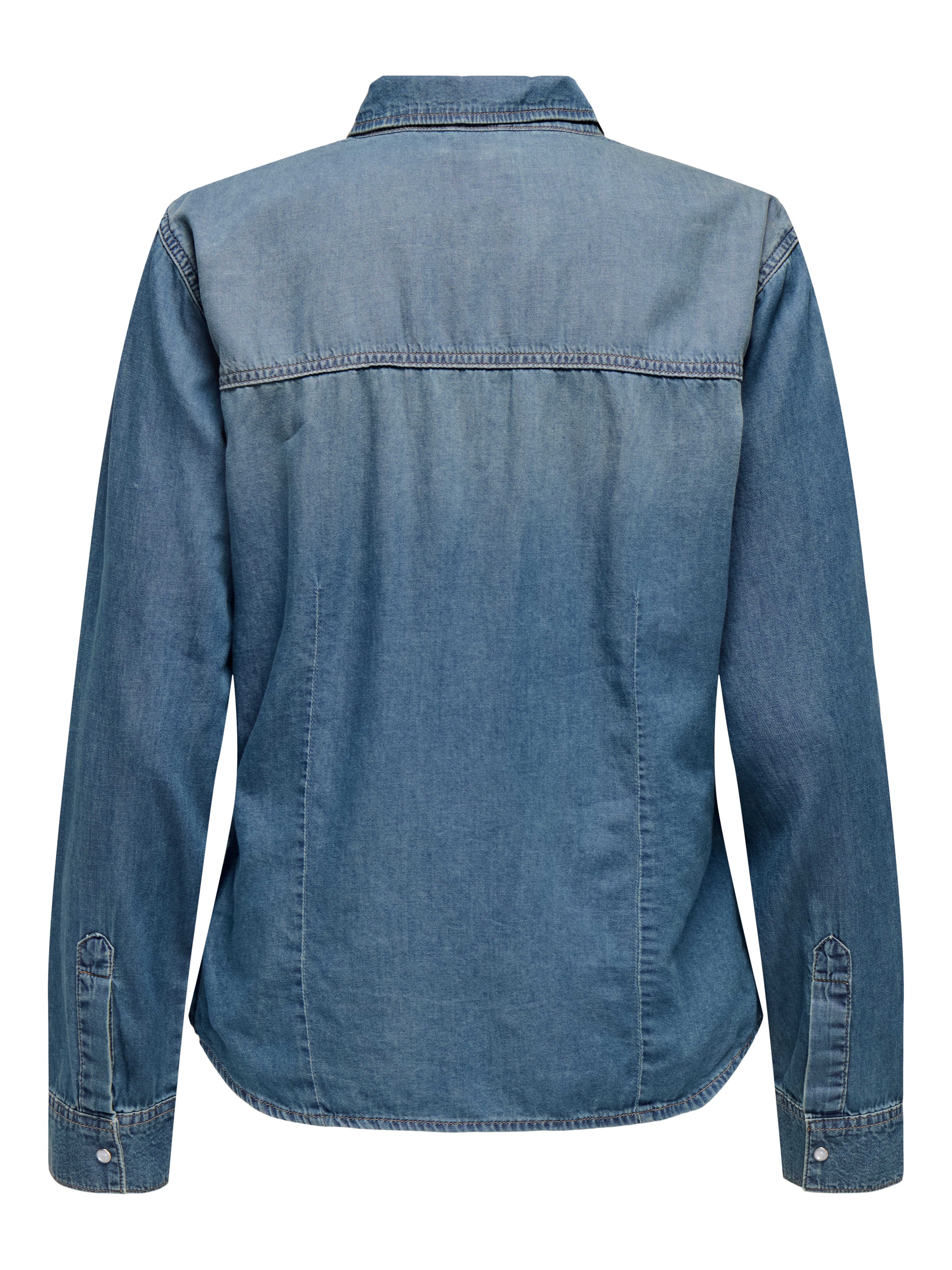 Only Jeans blouse ONLALICE REG SHIRT DNM BOX AKM