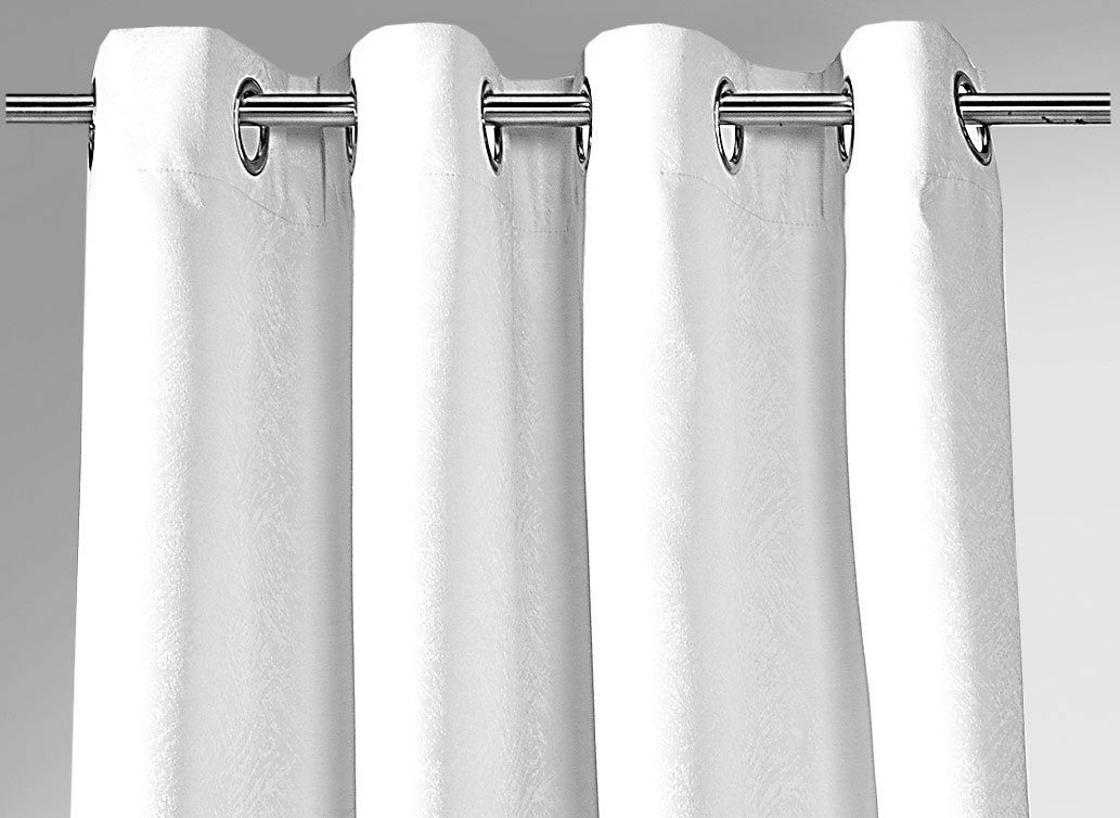 Weckbrodt Gordijn Lucca Jacquard, ondoorzichtig, thermo, verduisterend, gordijn (1 stuk)