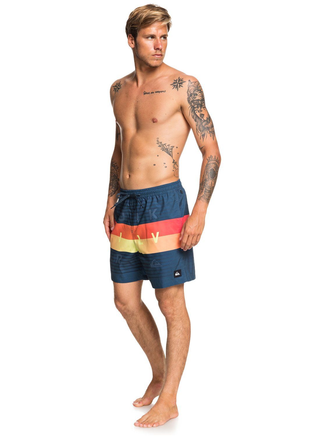 Quiksilver Boardshort Word Block 17"