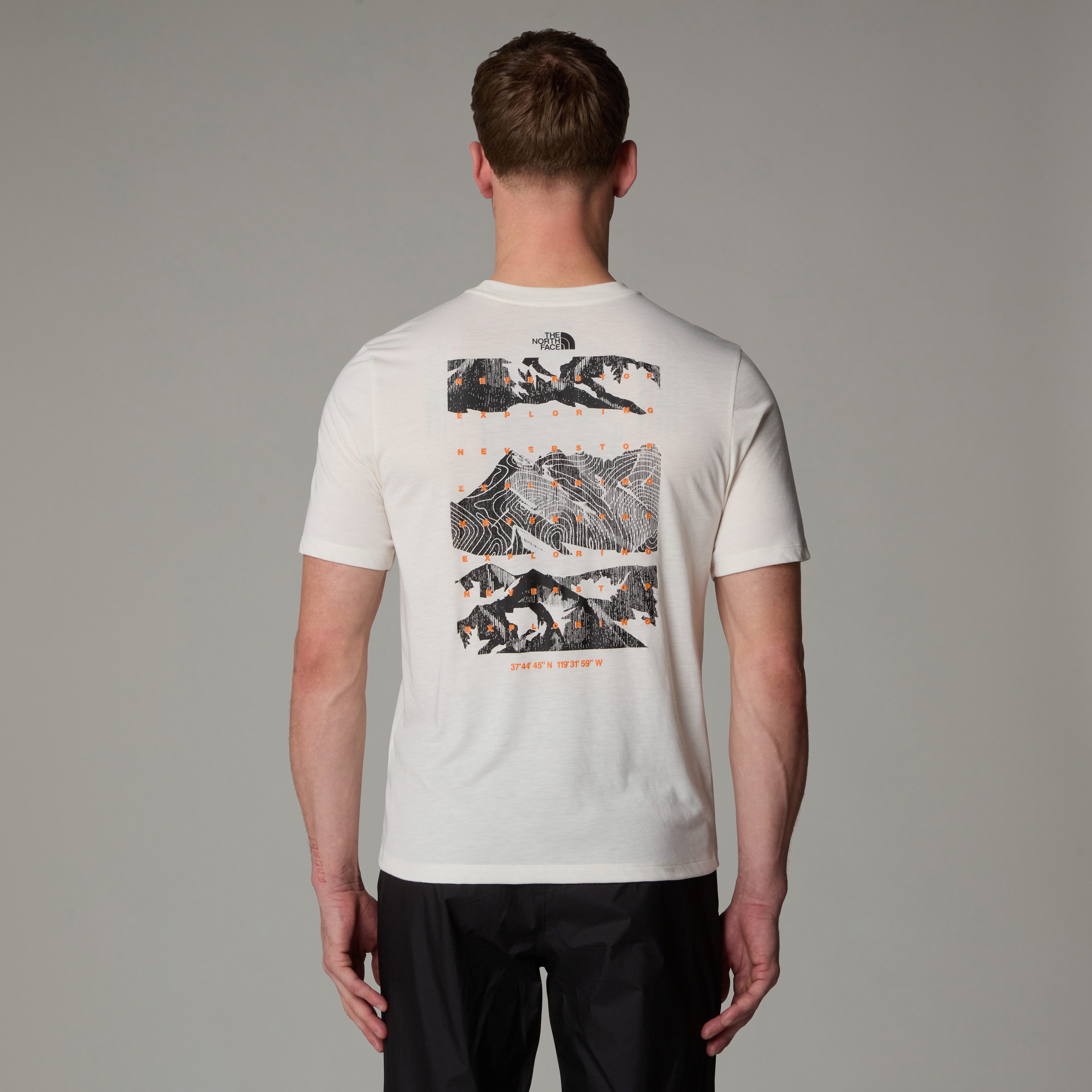 The North Face T-shirt Foundation mountain faces T-shirt voor heren (1-delig)