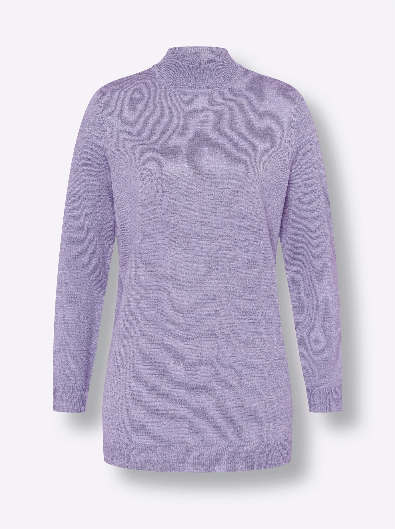 Classic Basics Trui met staande kraag Lange trui