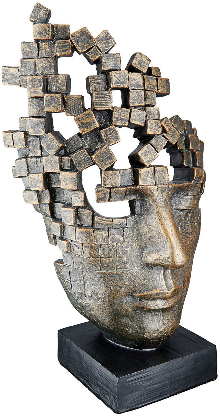 Casablanca by Gilde Decoratief figuur Sculptuur "Mannelijke Masker" (1 stuk)