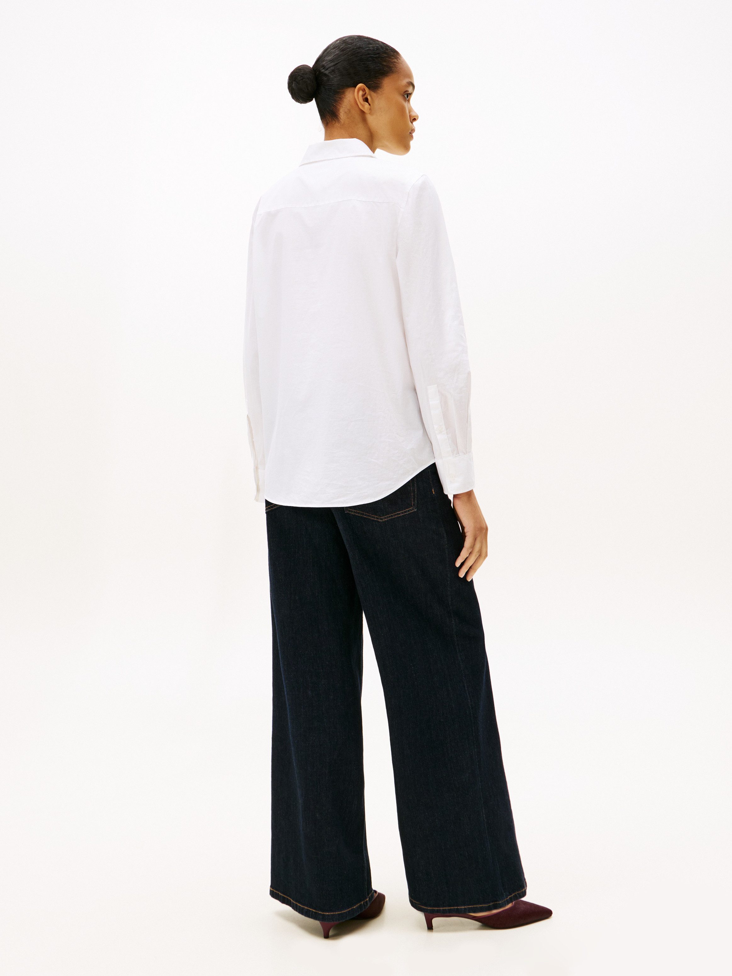 Tommy Hilfiger Shirtblouse ESS POPLIN REGULAR SHIRT