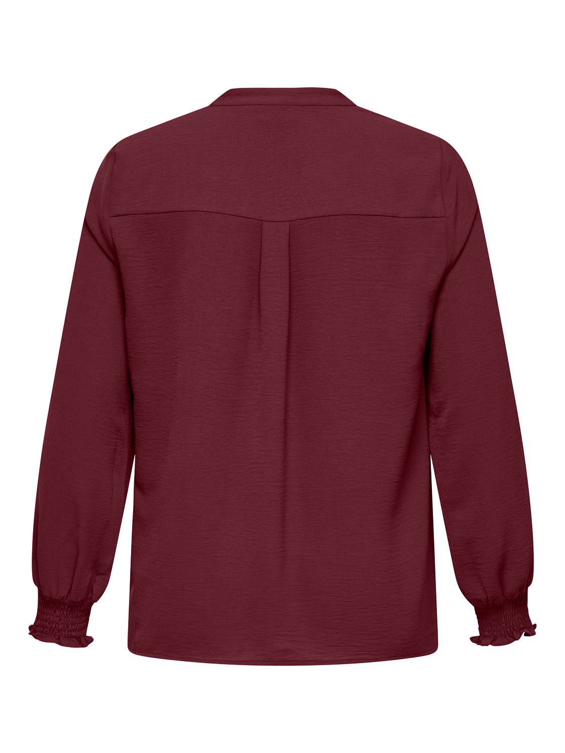ONLY CARMAKOMA Shirtblouse CARMETTA LIFE V-NECK TOP WVN NOOS