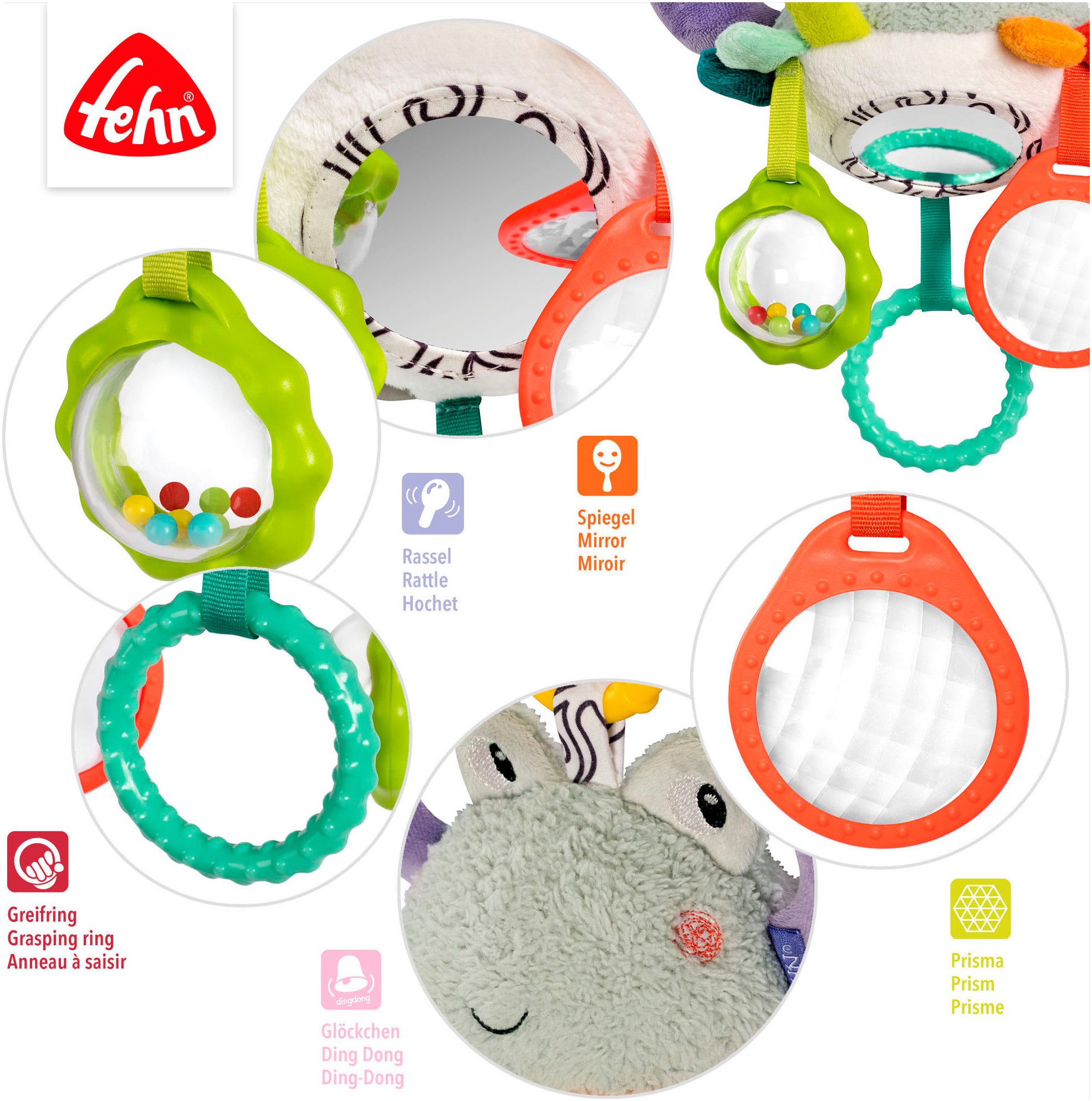 Fehn Mobiel Mini-Mobile Krabbe