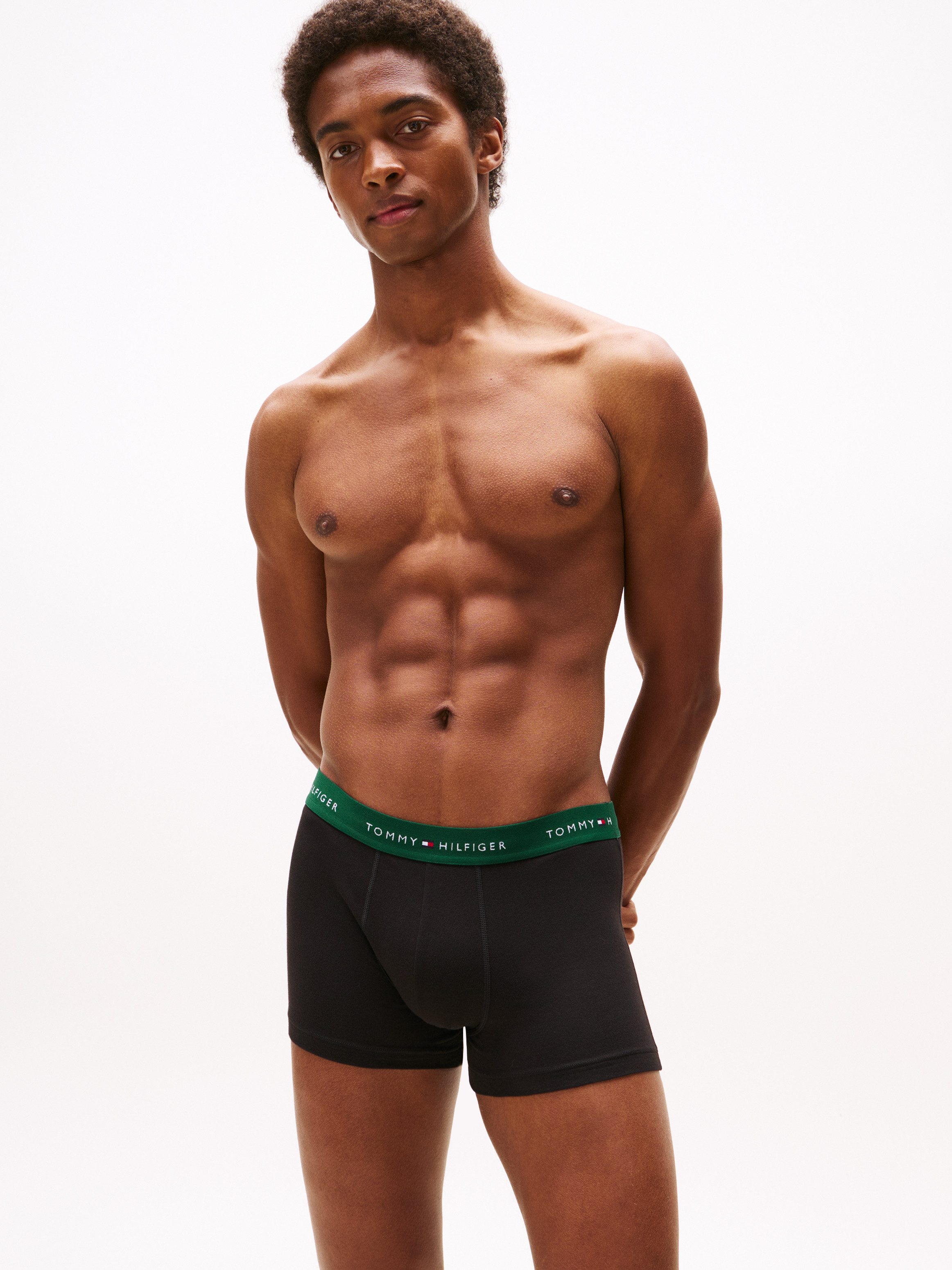 Tommy Hilfiger Underwear Trunk 3P WB TRUNK met elastische logo-band (3 stuks)