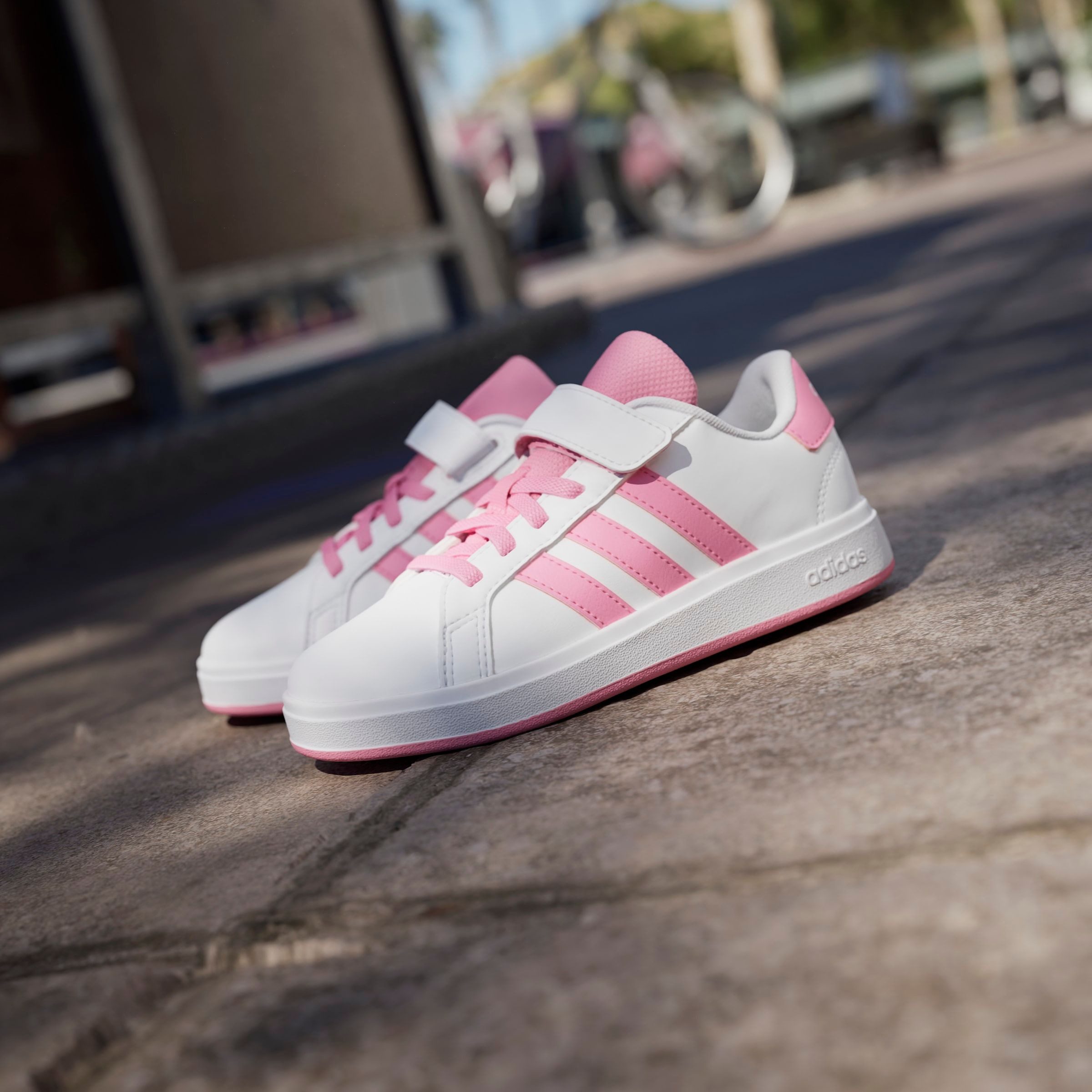 adidas Sportswear Sneakers GRAND COURT 2.0 KIDS Design geïnspireerd op de adidas Superstar