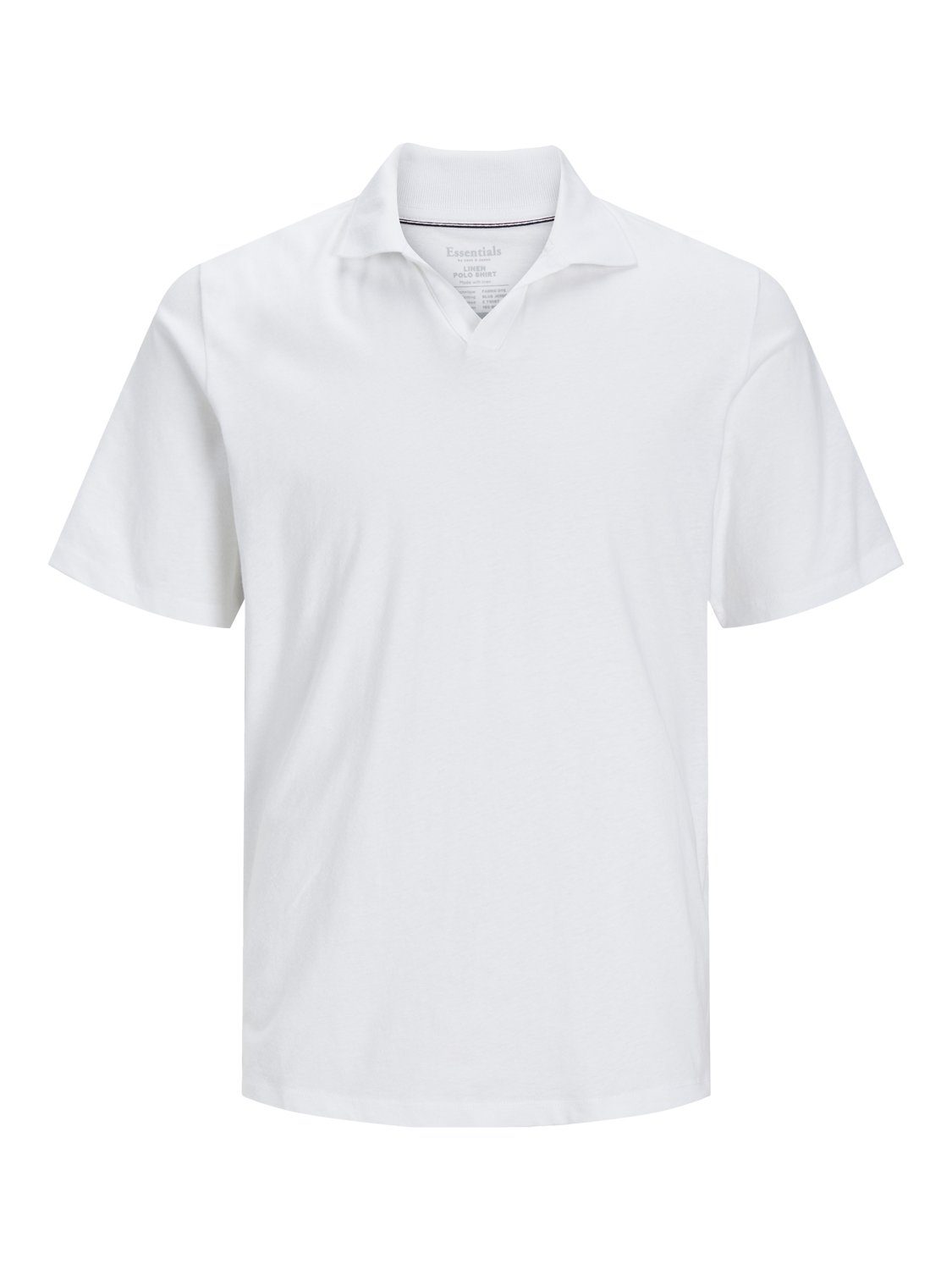 Jack & Jones Poloshirt JJESUMMER LINEN POLO SS LN