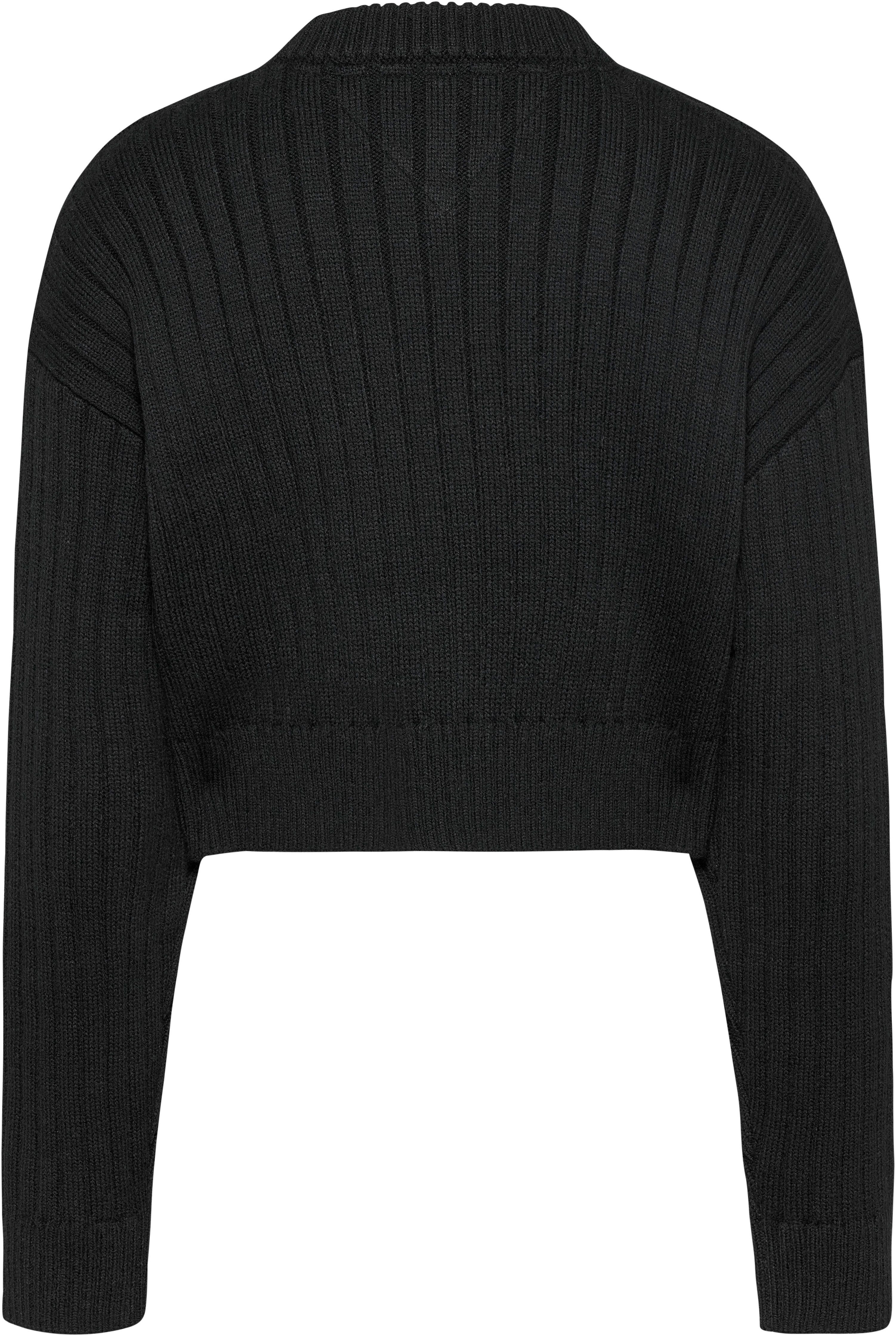 TOMMY JEANS Gebreide trui TJW VNCK CENTER FLAG SWEATER EXT